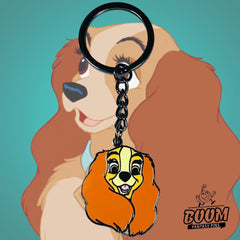 Llavero – Dama de La Dama y el Vagabundo – Disney Fantasy