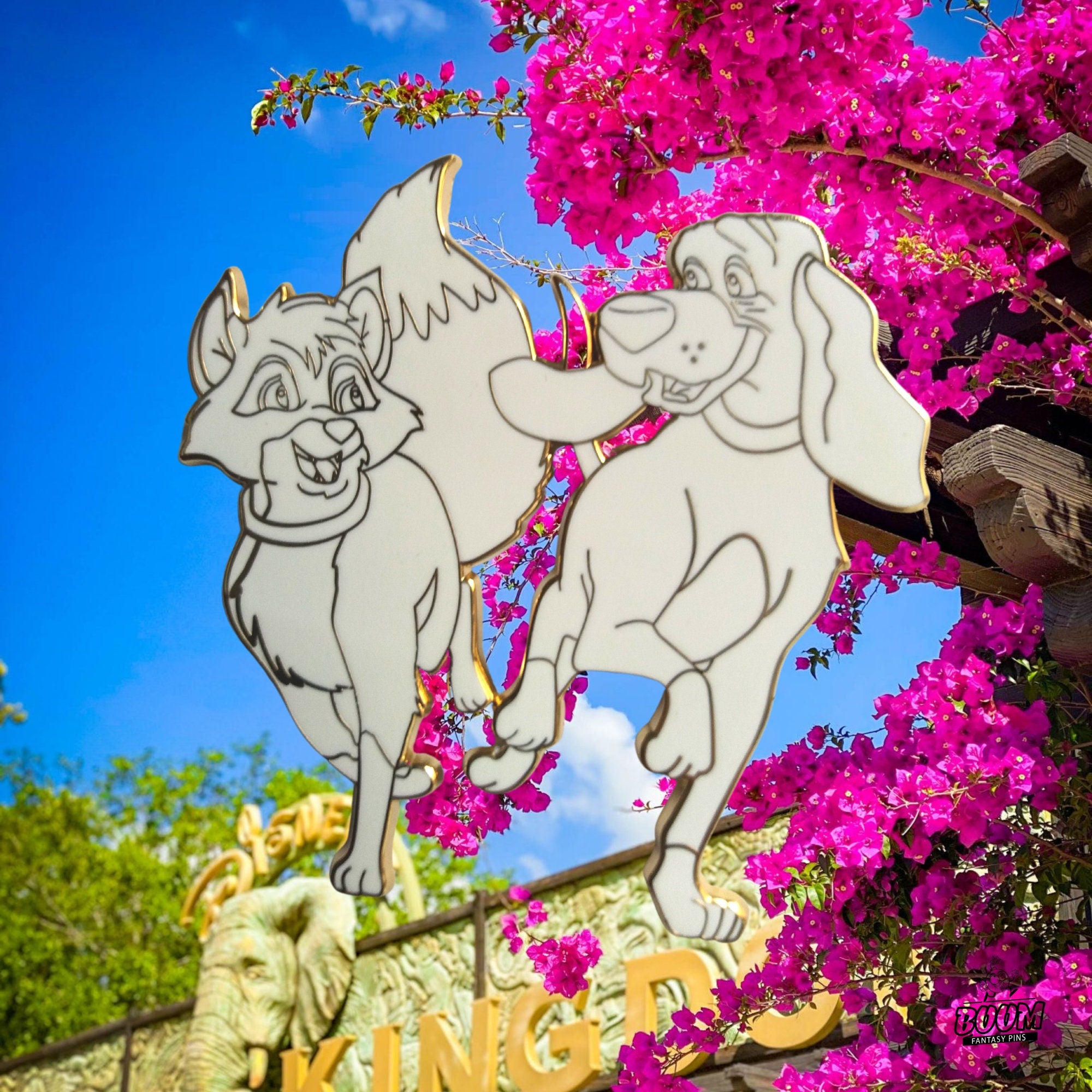 Pin's – Todd et Cooper d'Oliver et Compagnie – Disney Fantasy