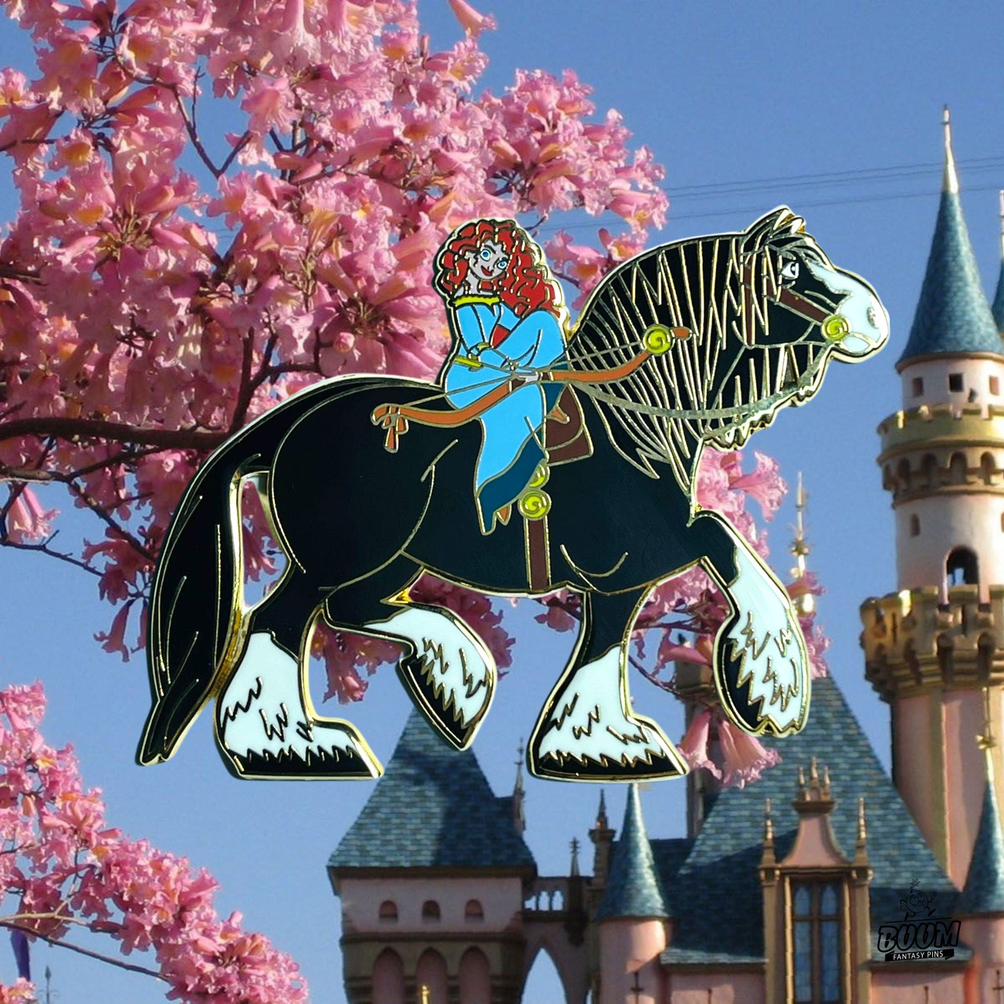 Pin's – Princesse Merida du film Rebelle – Disney Fantasy