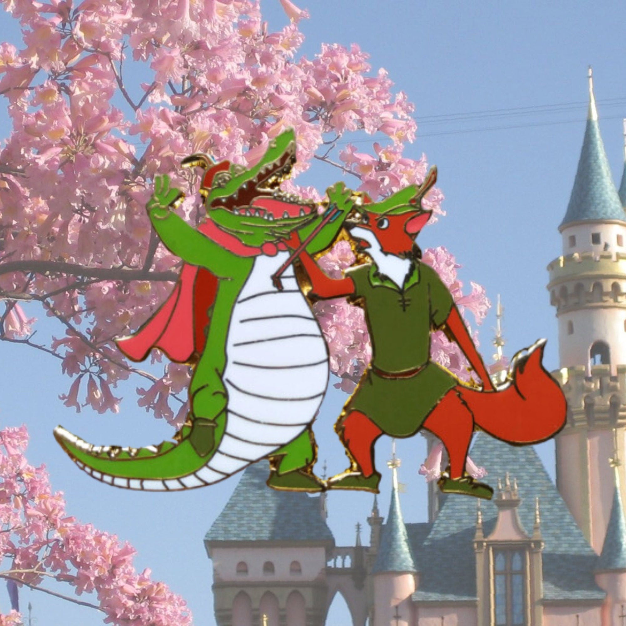 Pin's – Robin des Bois et le Capitaine Crocodile de Robin des Bois – Disney Fantasy