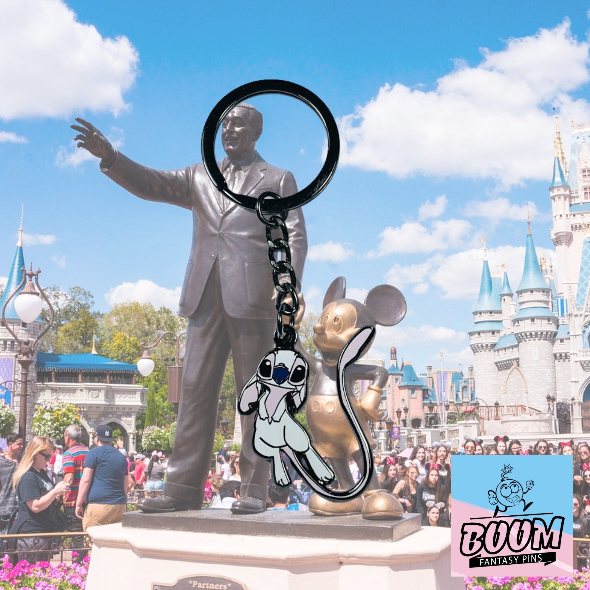 Llavero – Experimento Ángel 624 de Lilo y Stitch – Disney Fantasy