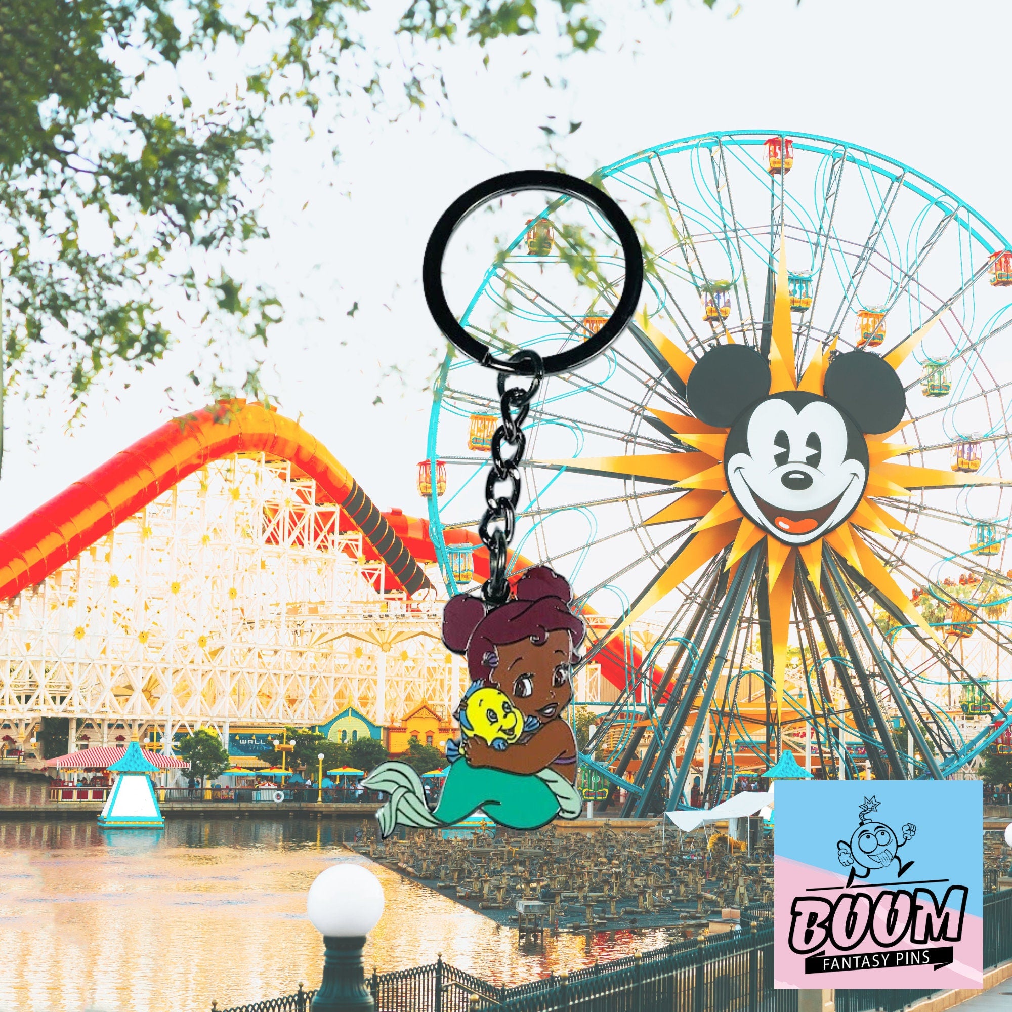 Llavero – Bebé Ariel de La Sirenita – Disney Fantasy