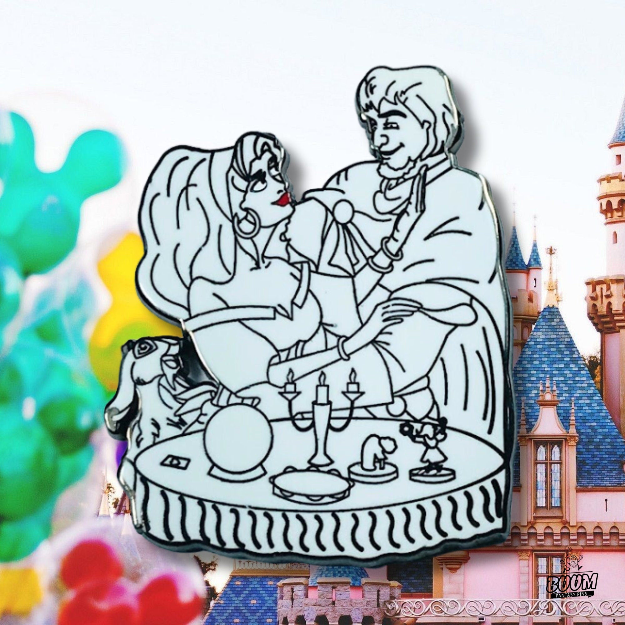 Pin – Esmeralda y el Capitán Febo de El Jorobado de Notre Dame – Disney Fantasy