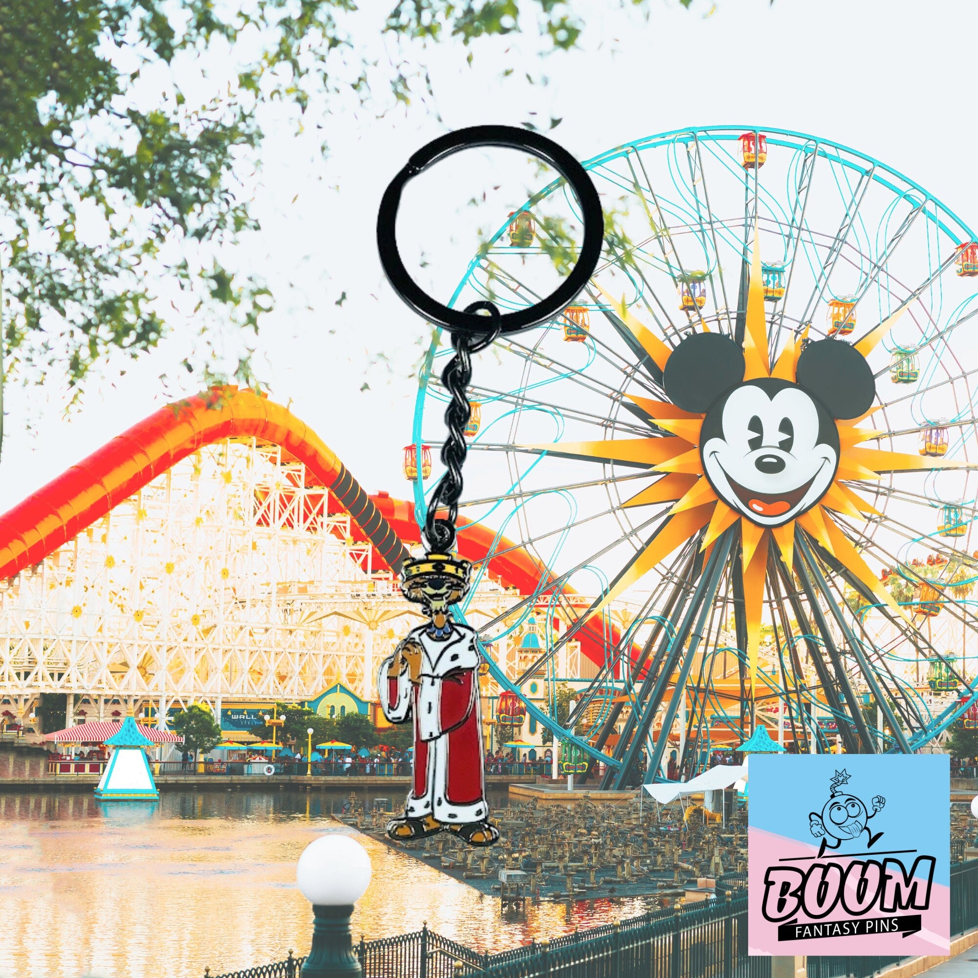 Llavero – Príncipe Juan de Robin Hood – Disney Fantasy