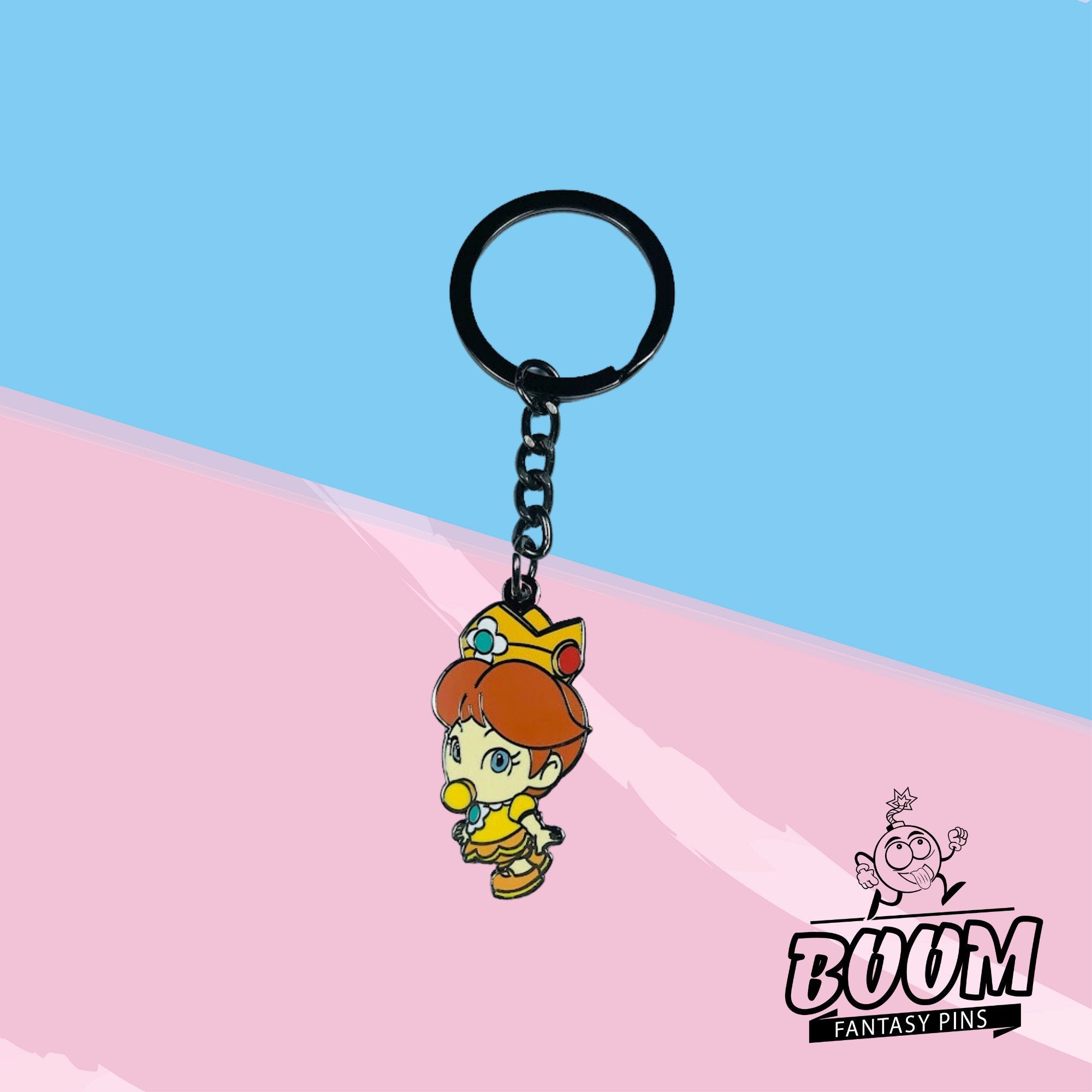 Keychain – Princess Daisy from Super Mario Bros – Disney Fantasy