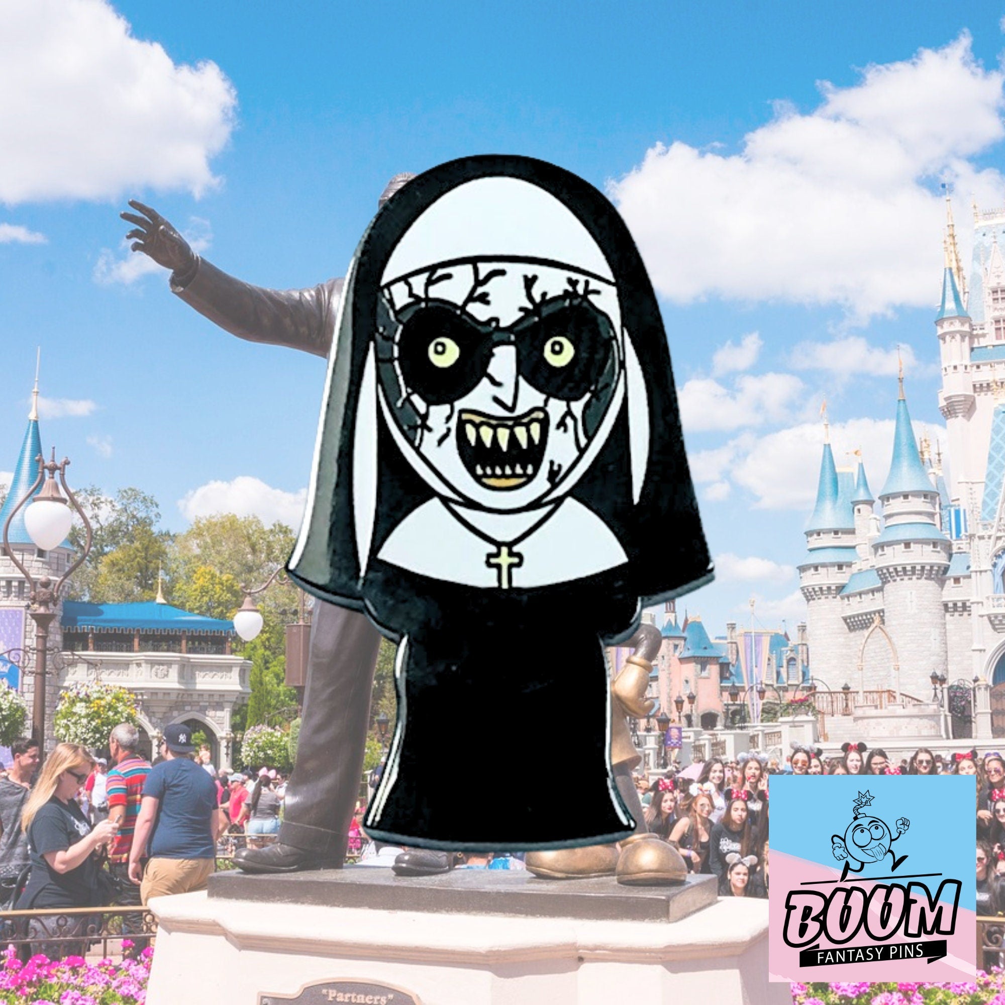 Épingle – La Nonne du film La Nonne 2 – L'univers Conjuring Horreur