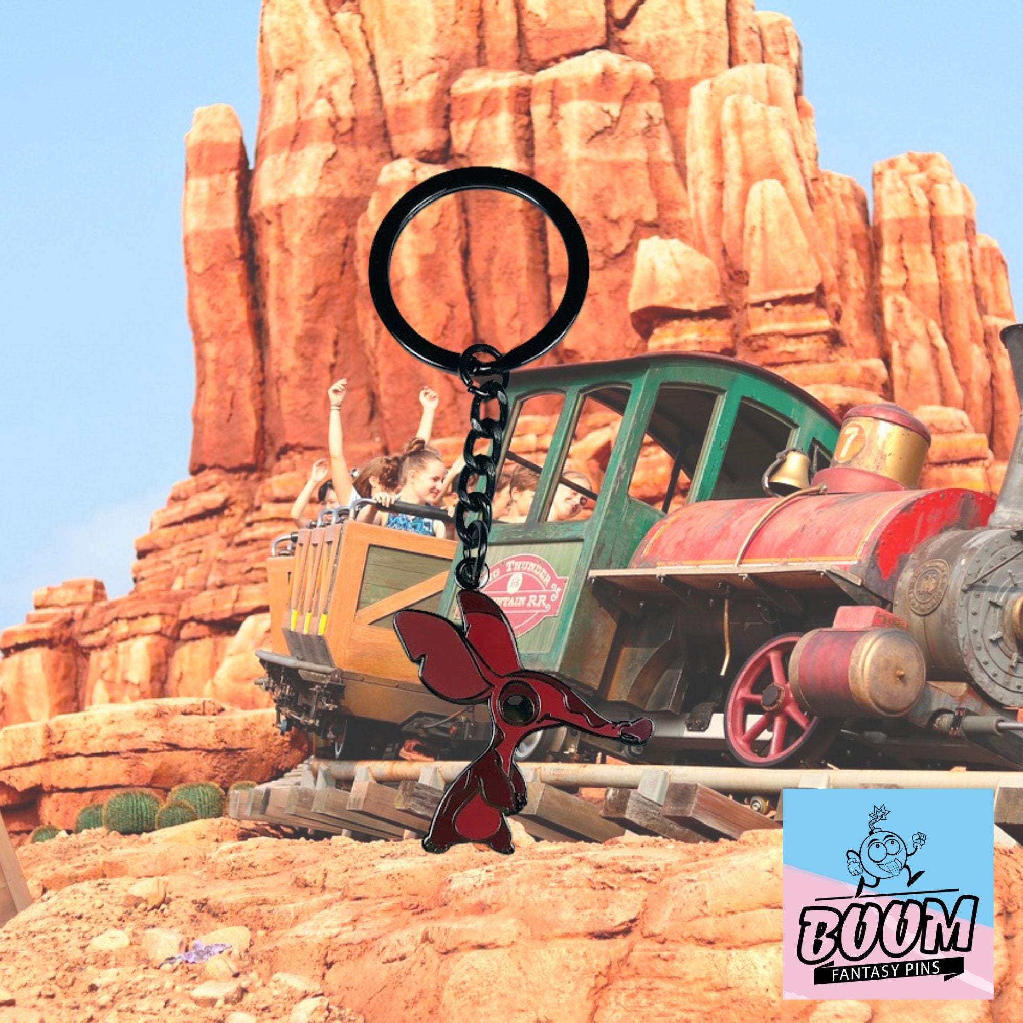 Llavero – Experimento Finder 158 de Lilo y Stitch - Disney Fantasy