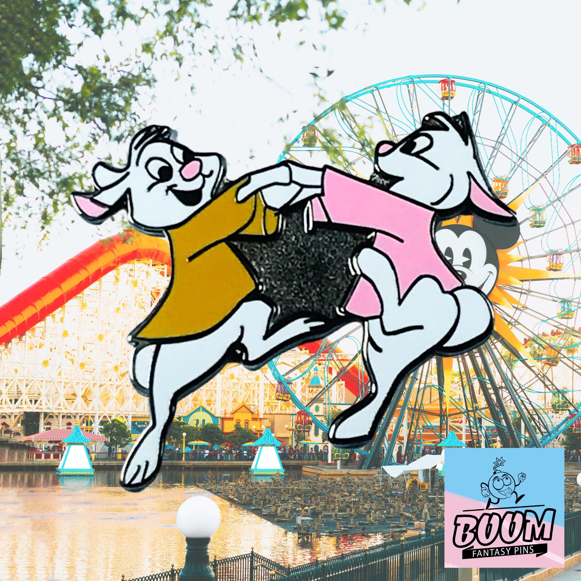 Pin – Skippy y Sis Bunny de Robin Hood – Disney Fantasy