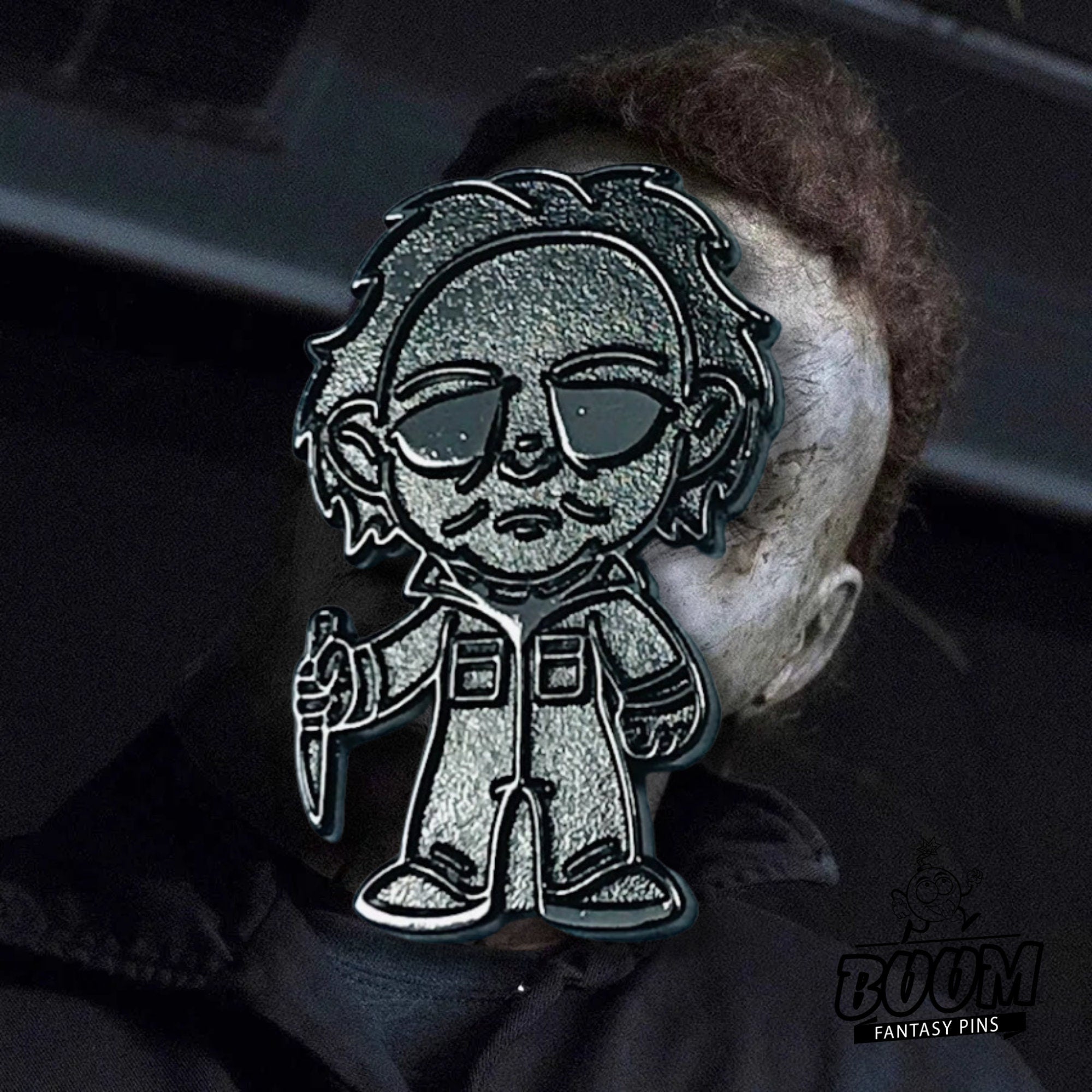 Pin de Michael Myers de Halloween – Franquicia de terror