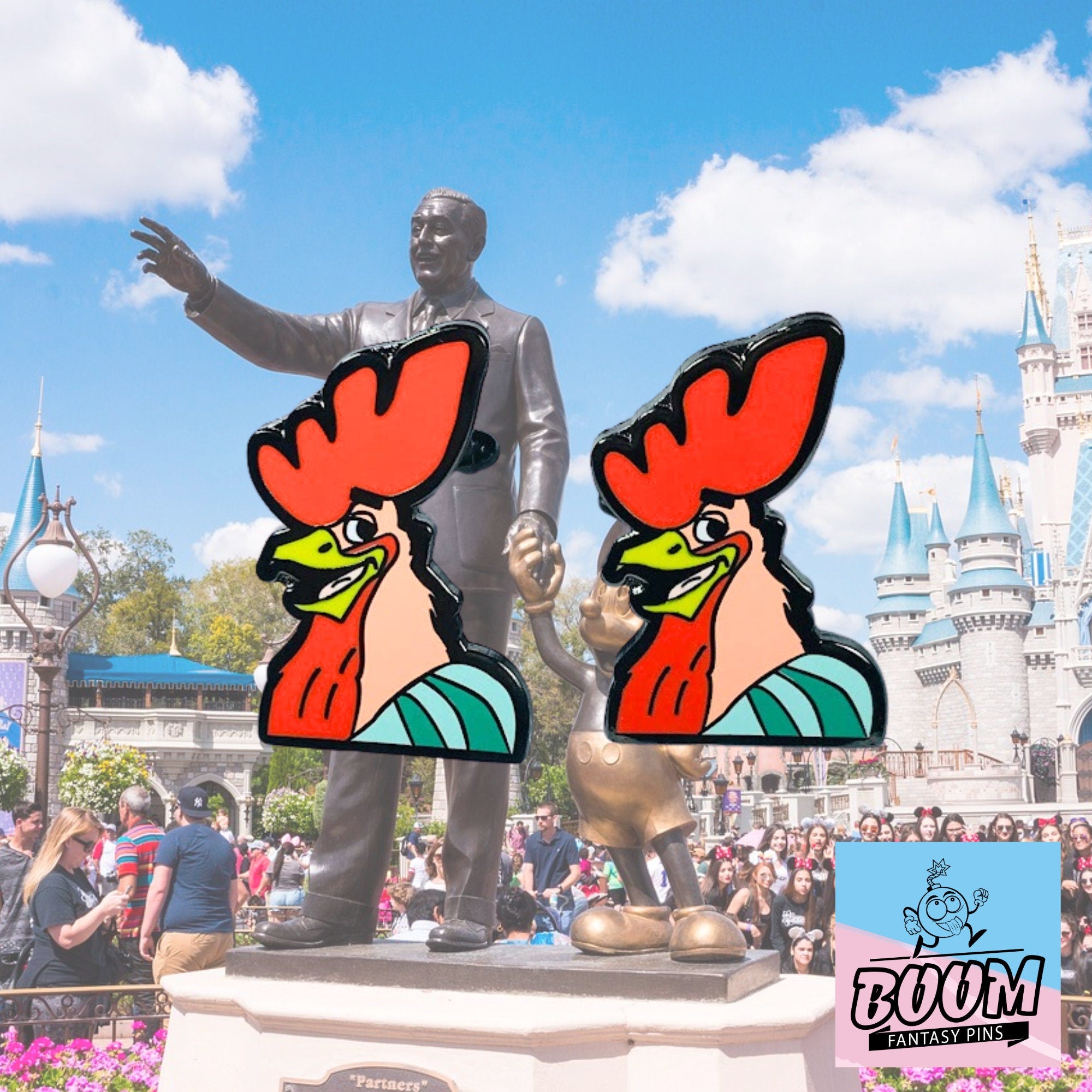 Cufflinks – Alan-a-Dale from Robin Hood – Disney Fantasy