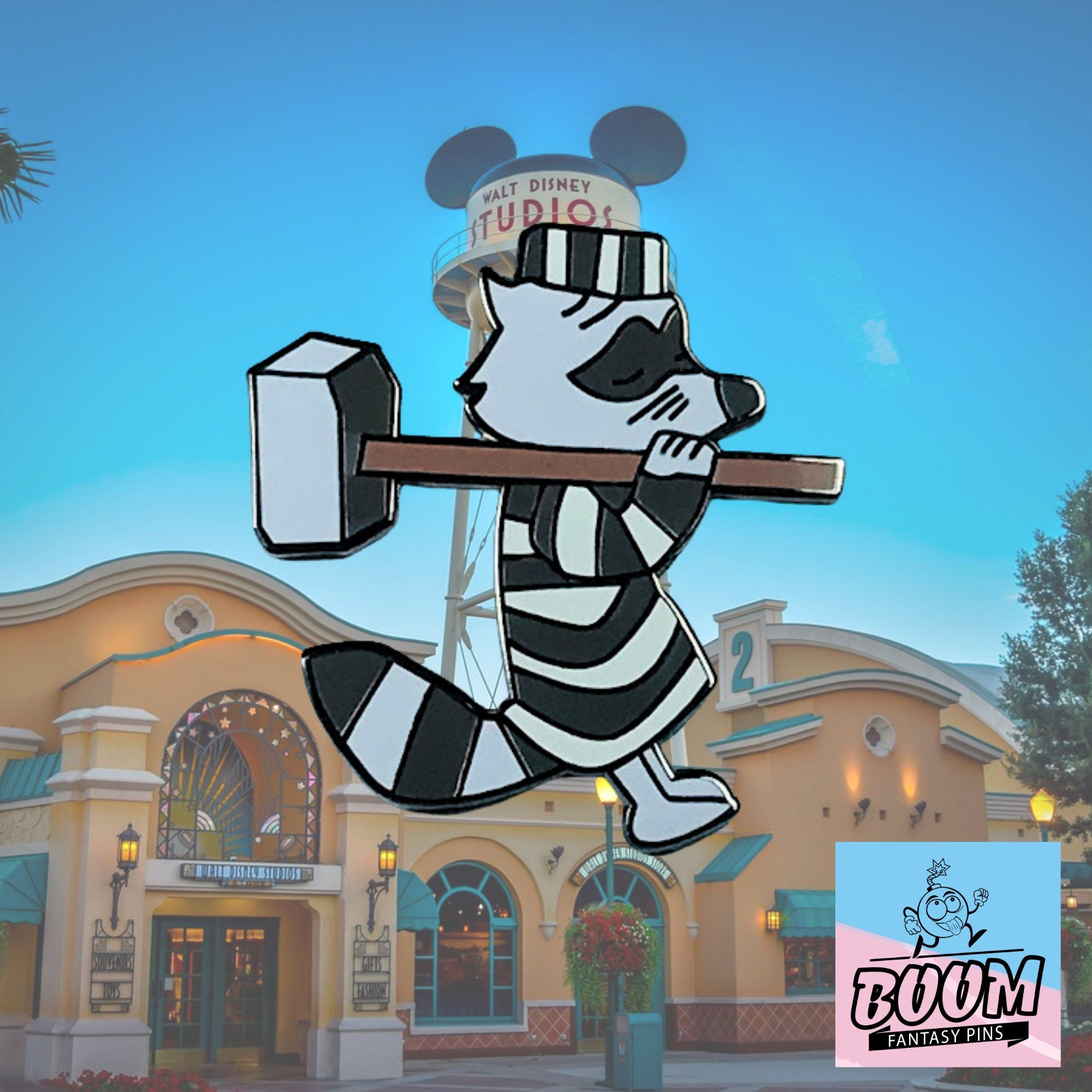 Pin's – Raton laveur de Robin des Bois – Disney Fantasy