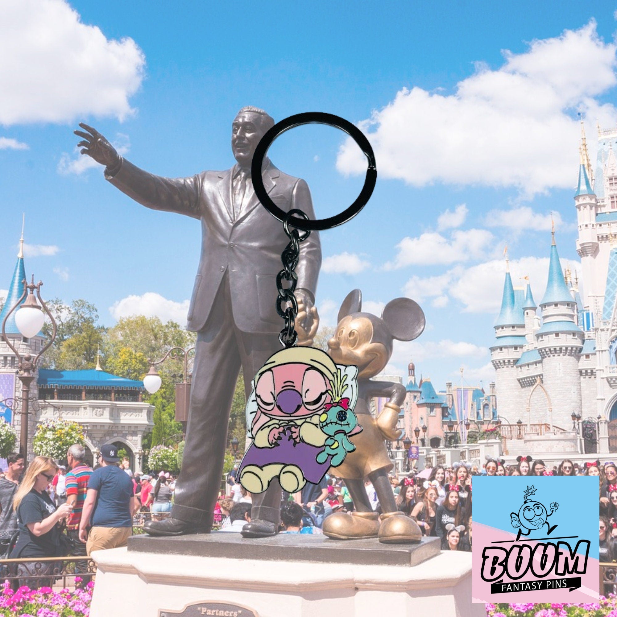 Porte-clés – Ange de Lilo &amp; Stitch – Disney Fantasy