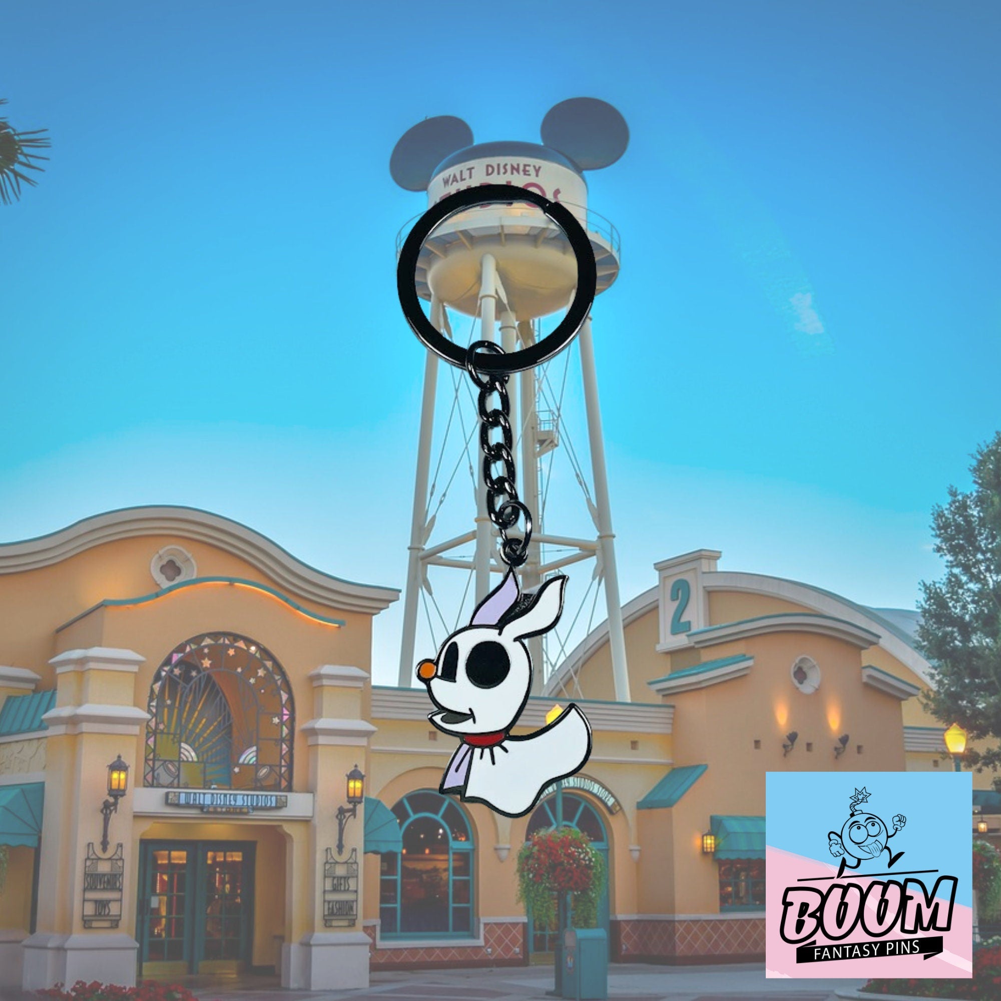 Keychain – Zero from The Nightmare Before Christmas – Disney Fantasy