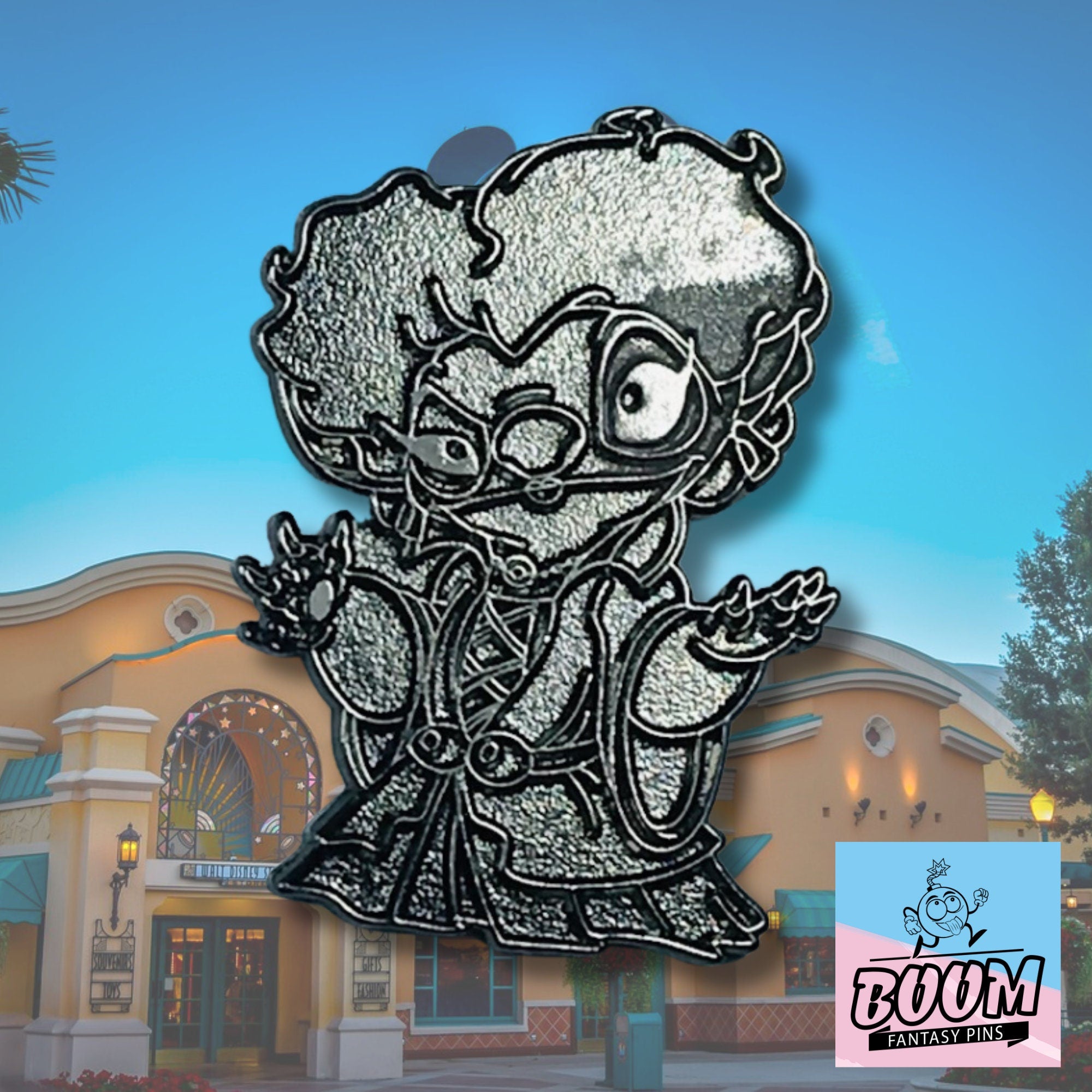 Pin's – Stitch en Winifred Sanderson de Lilo &amp; Stitch – Disney Fantasy