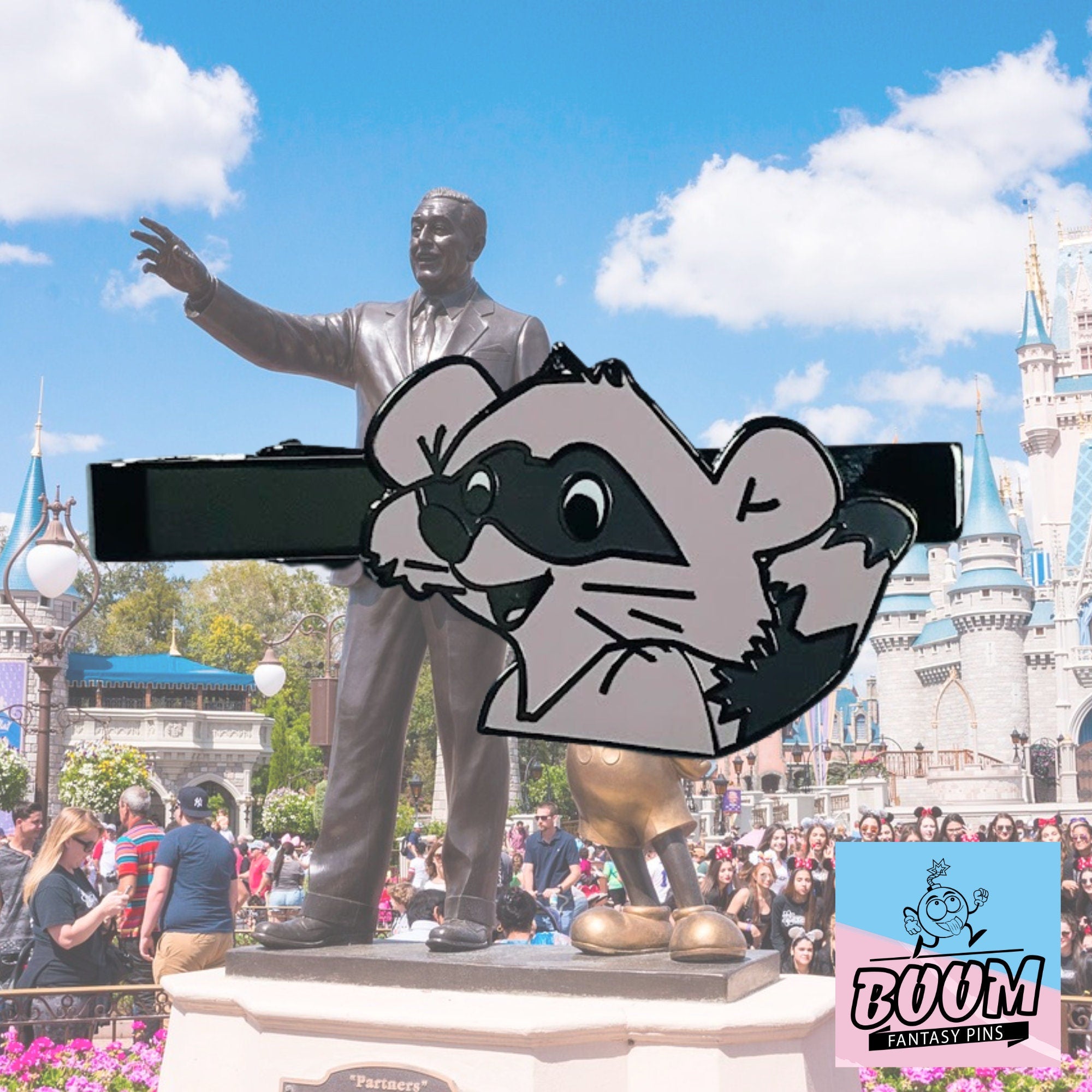 Pinza de corbata – Alan-a-Dale de Robin Hood – Disney Fantasy