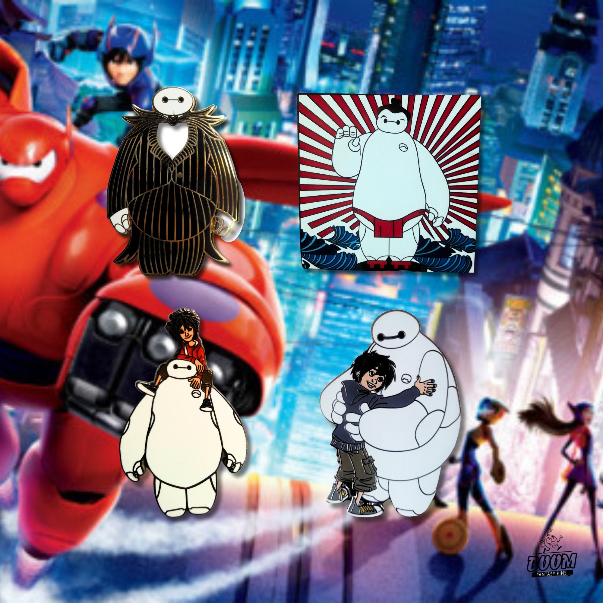 Pin's – Baymax de Big Hero 6 – Disney Fantasy