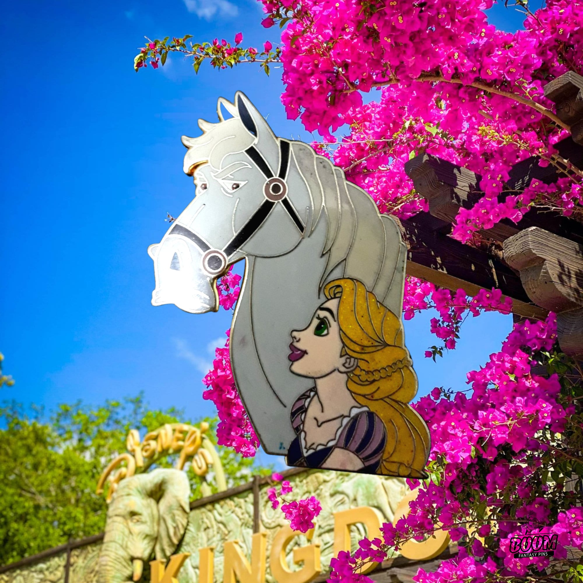 Pin's – Raiponce et Maximus du film Raiponce – Disney Fantasy