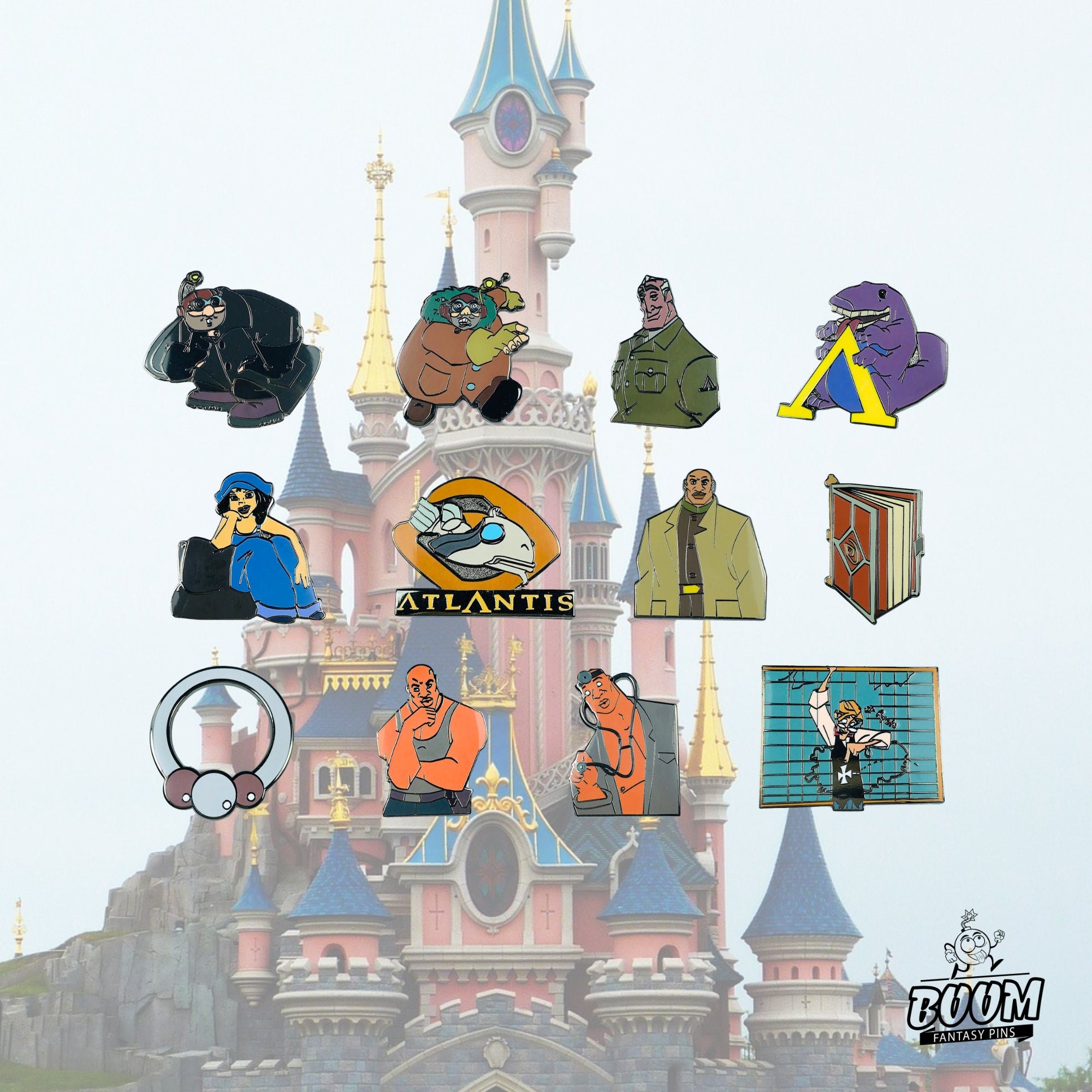 Pin – Milo Thatch from Atlantis The Lost Empire – Disney Fantasy