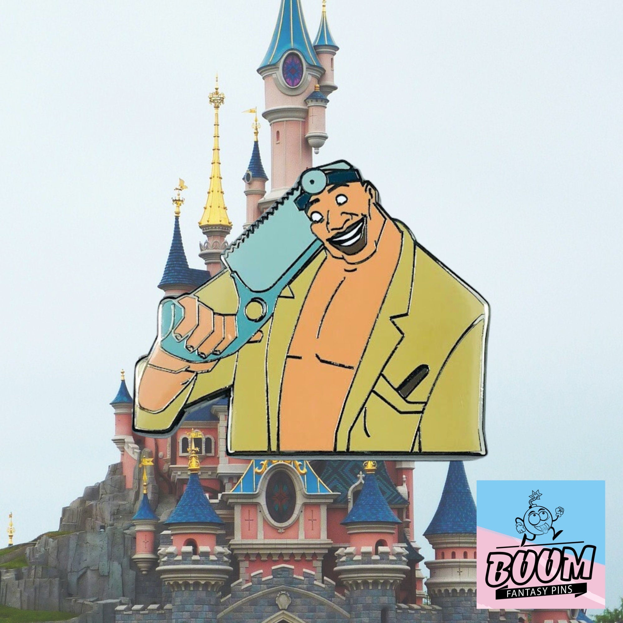 Pin del Dr. Joshua Sweet de Atlantis: El Imperio Perdido – Disney Fantasy