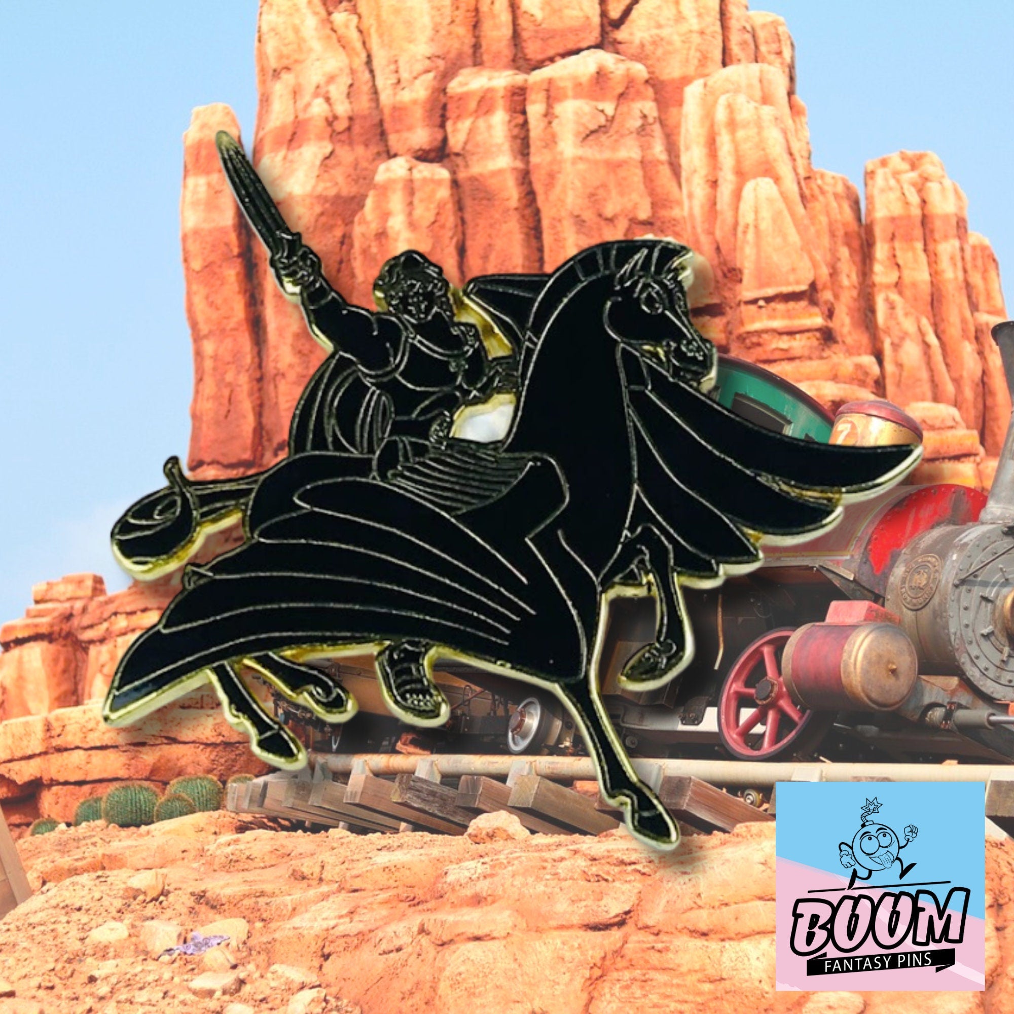 Pin – Hércules y Pegaso de Hércules – Disney Fantasy