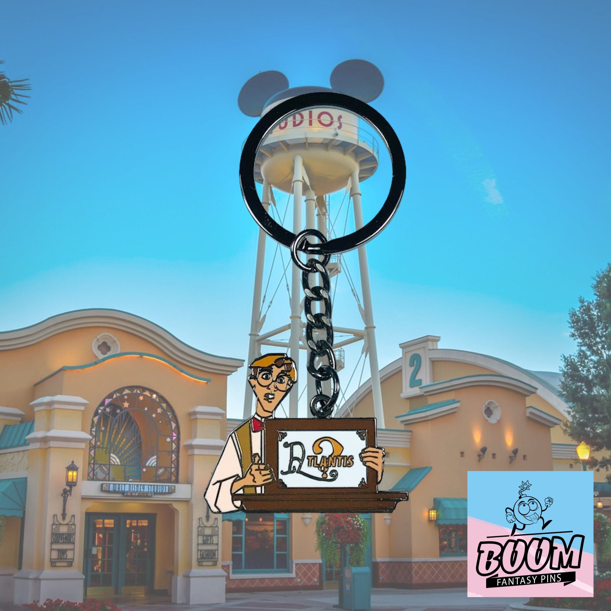 Llavero – Milo James Thatch de Atlantis: El Imperio Perdido – Disney Fantasy