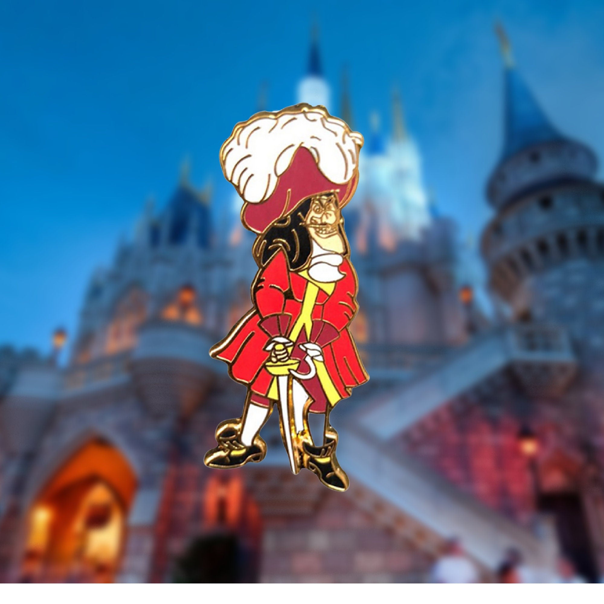 Pin's – Capitaine Crochet de Peter Pan – Disney Fantasy