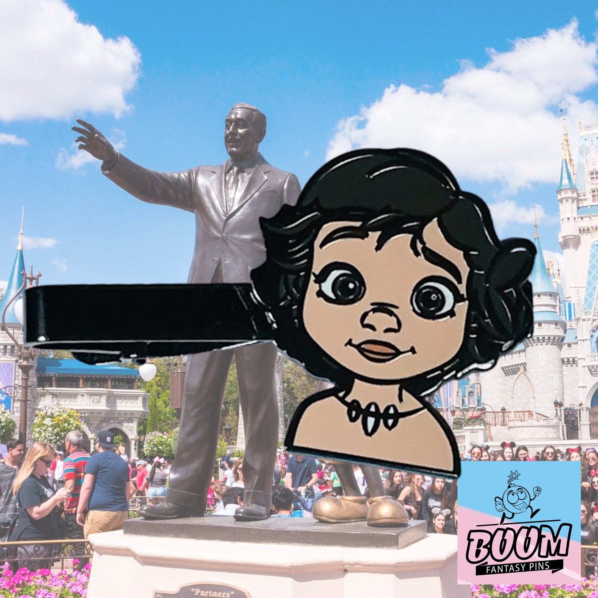 Pinza de corbata – Bebé Moana de Moana – Disney Fantasy