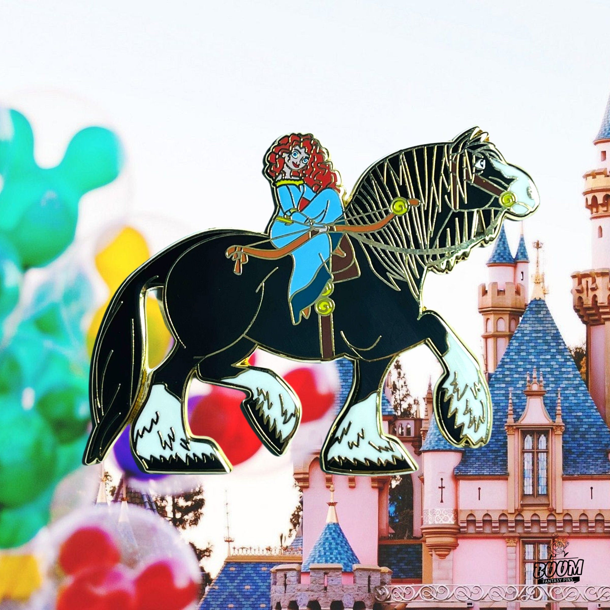 Pin's – Princesse Merida du film Rebelle – Disney Fantasy