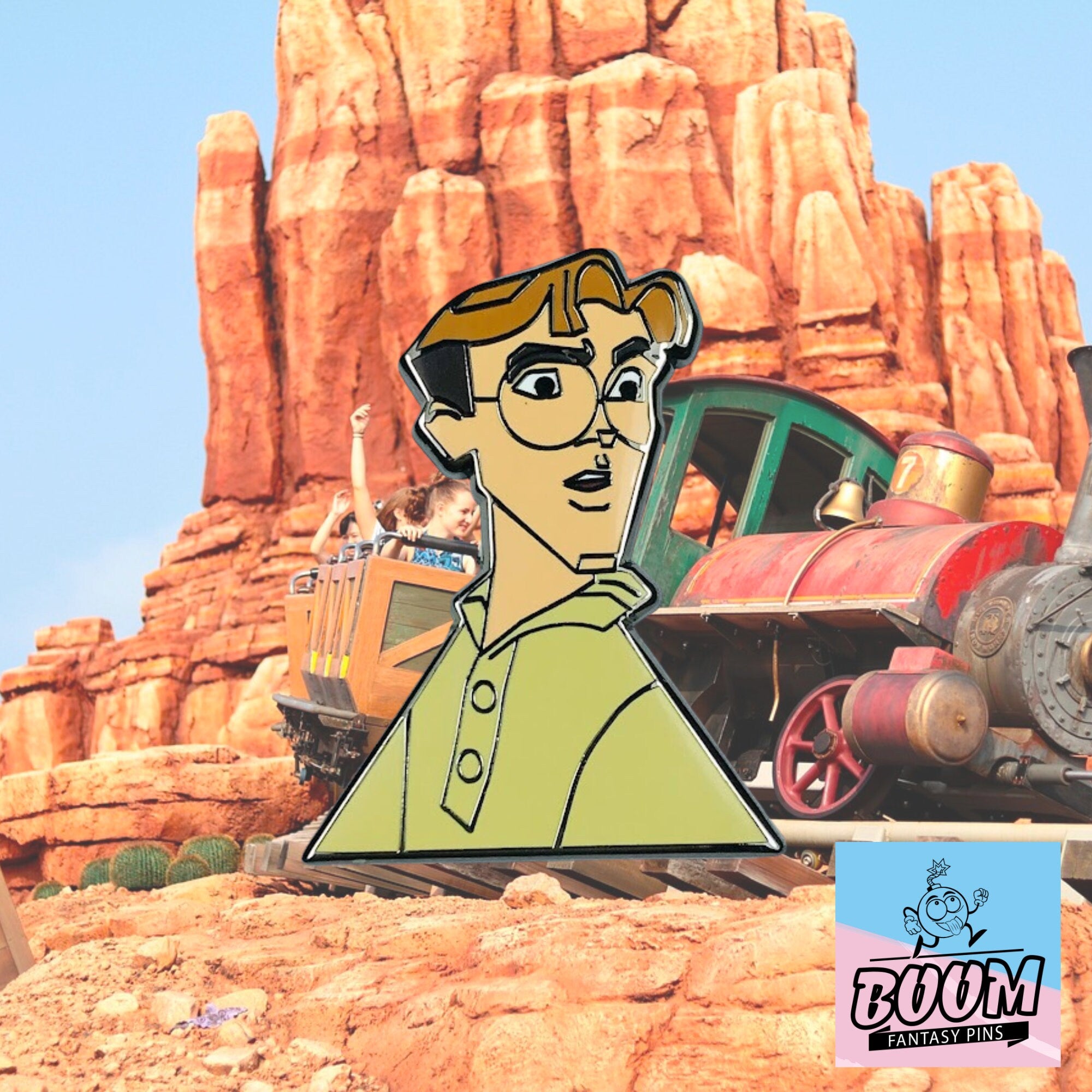 Pin – Milo James Thatch from Atlantis The Lost Empire – Disney Fantasy