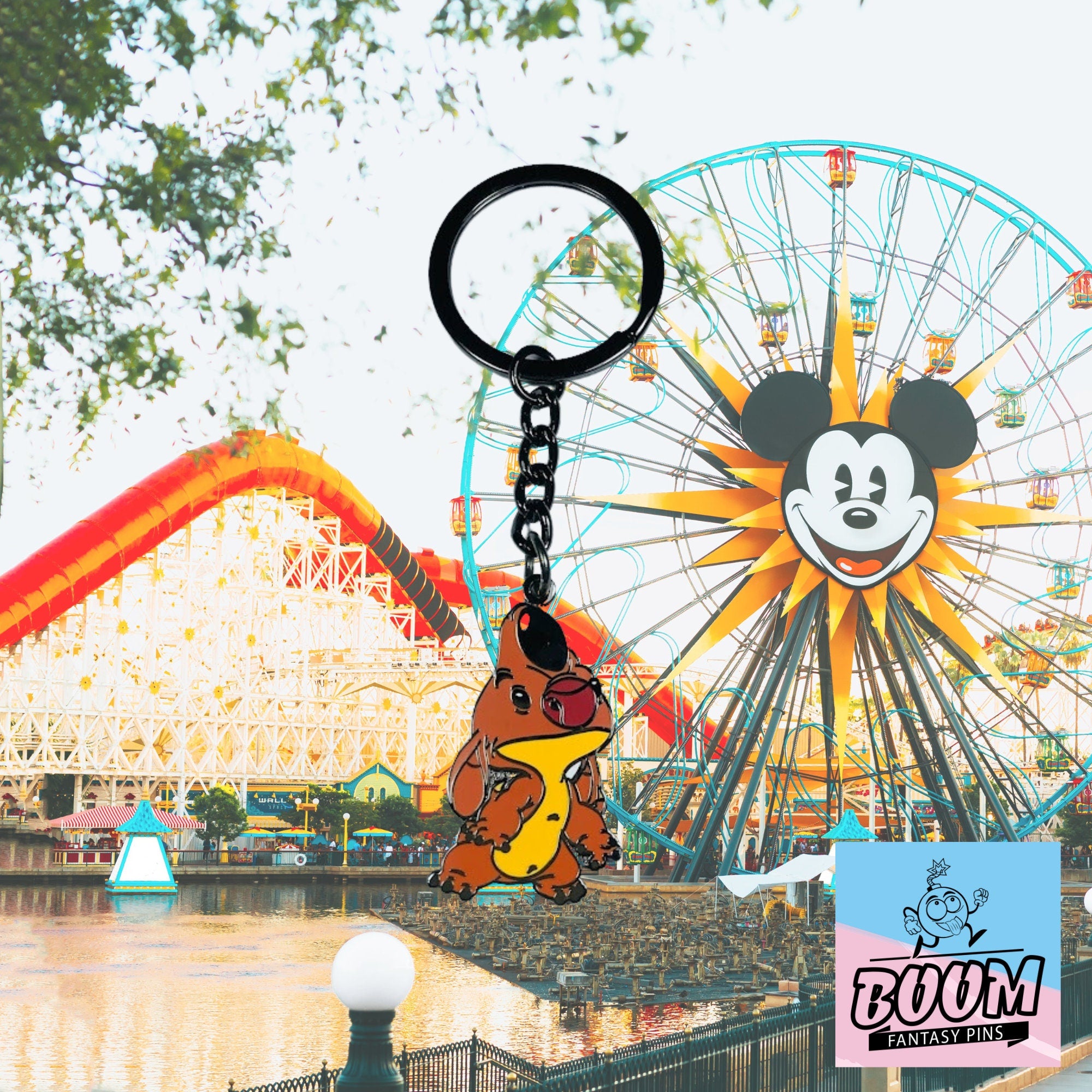 Llavero – Experimento de Calor 609 de Lilo y Stitch – Disney Fantasy