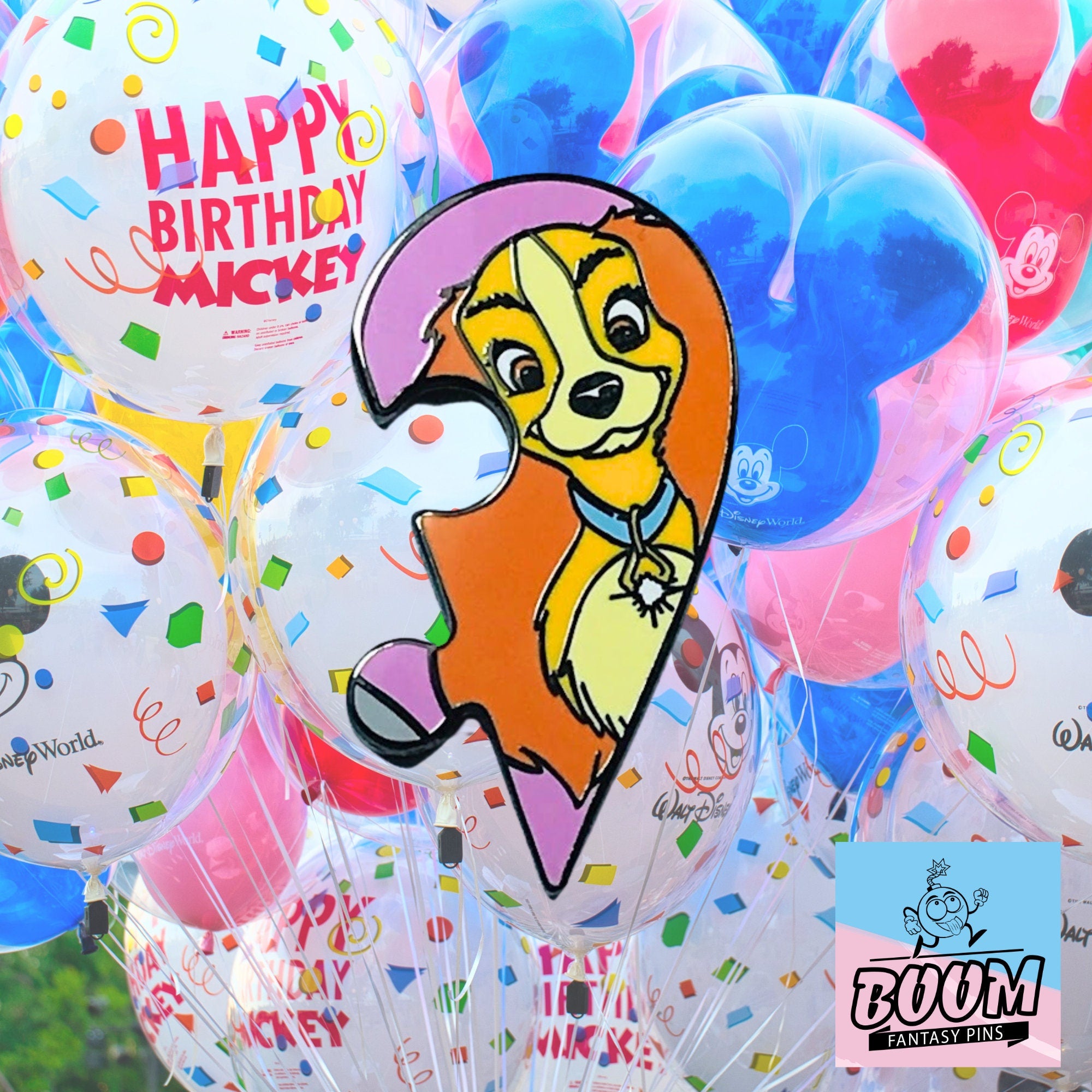 Pin – Lady from Lady and the Tramp – Disney Fantasy