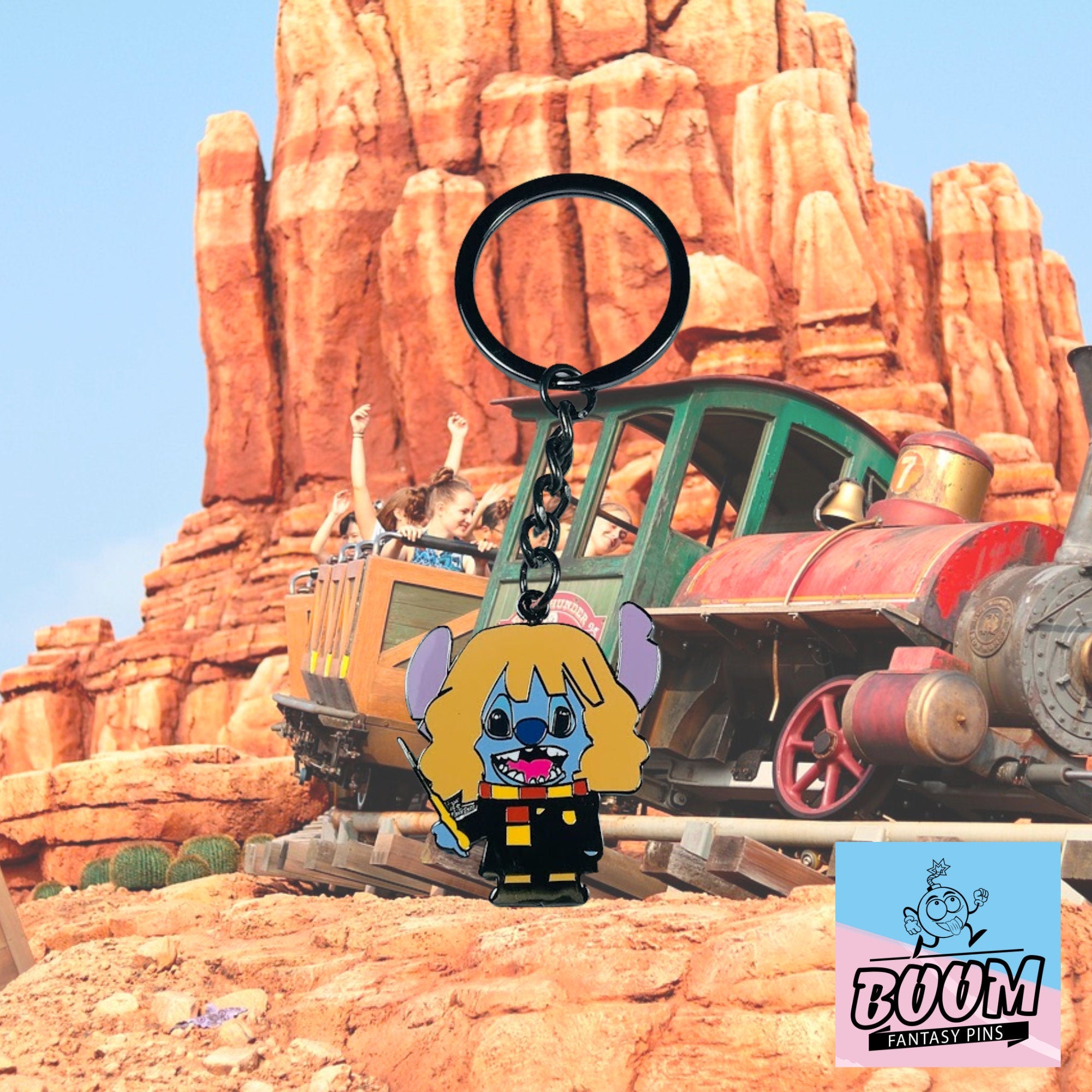 Llavero – Stitch como Hermione de Lilo &amp; Stitch – Disney Fantasy