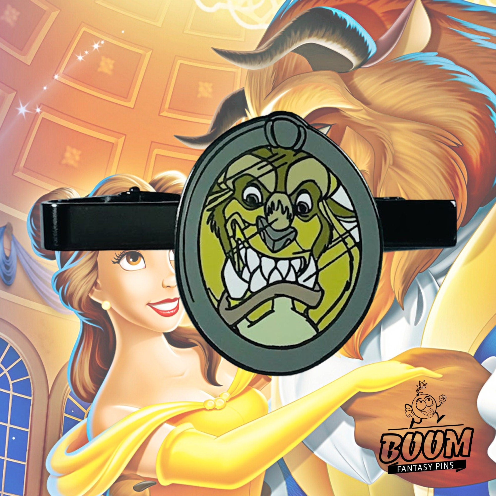 Pinza de corbata – Bestia de La Bella y la Bestia – Disney Fantasy