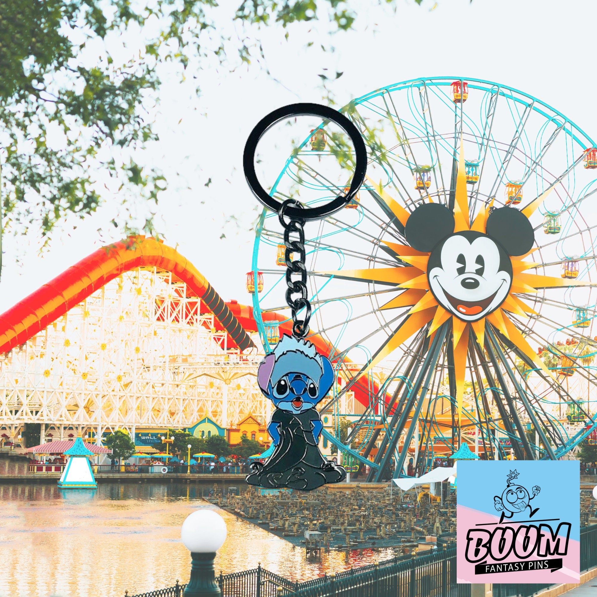 Llavero – Stitch como Hades de Lilo &amp; Stitch – Disney Fantasy