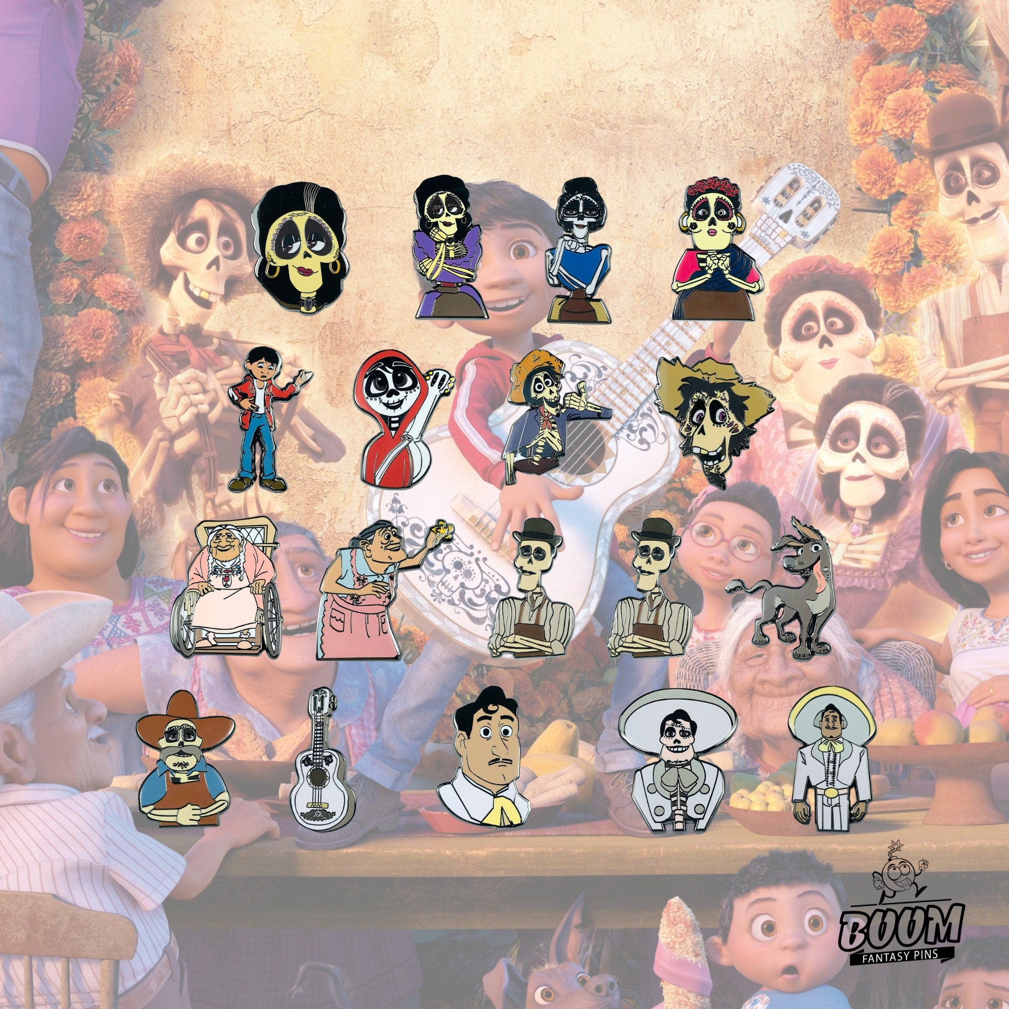 Pin – Miguel Rivera de Coco – Fantasía Disney