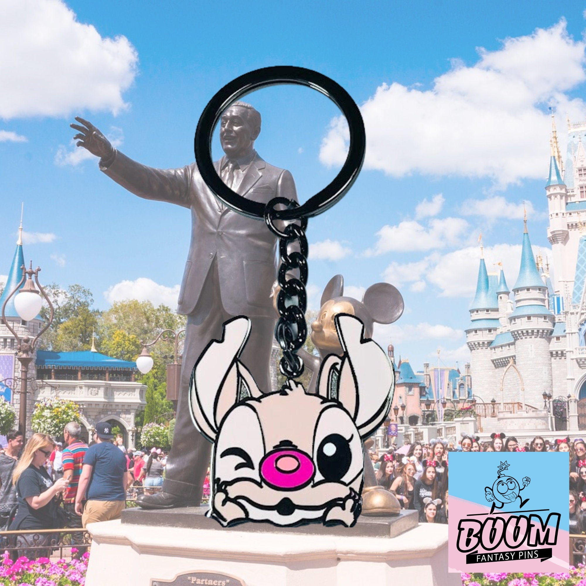 Llavero – Experimento Ángel 624 de Lilo y Stitch – Disney Fantasy