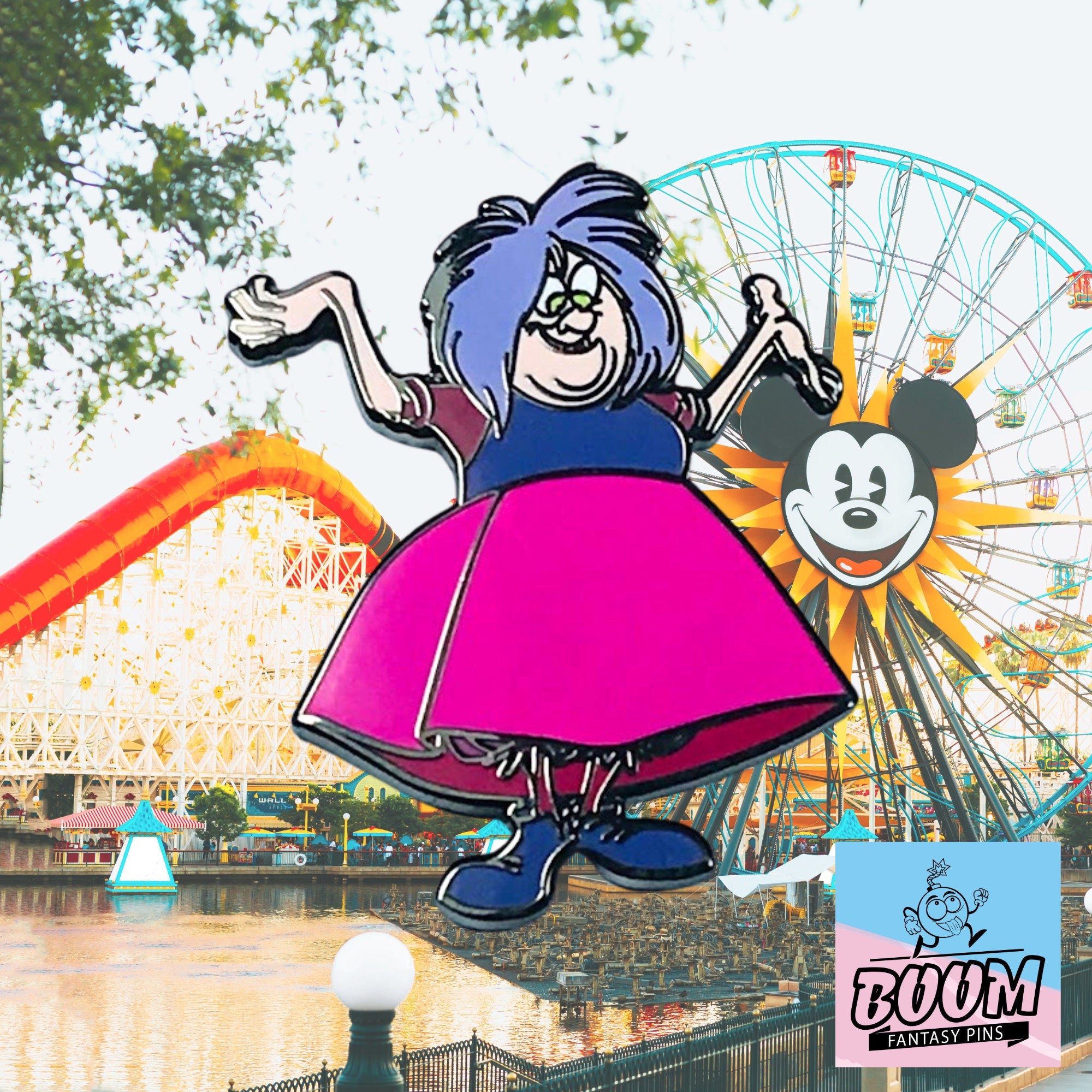 Épingle – Madame Mim du film Merlin l'Enchanteur – Disney Fantasy