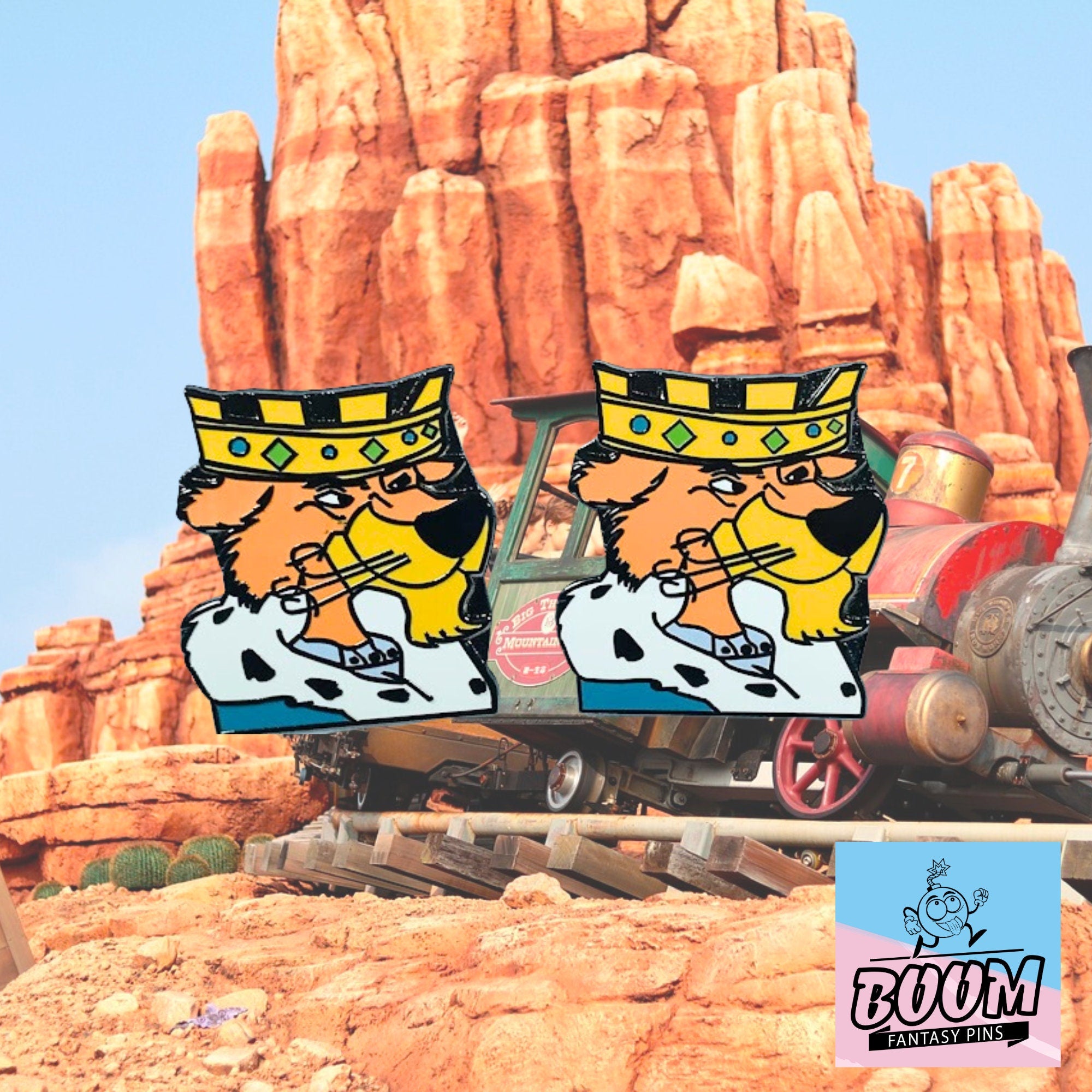 Cufflinks – Prince John from Robin Hood – Disney Fantasy