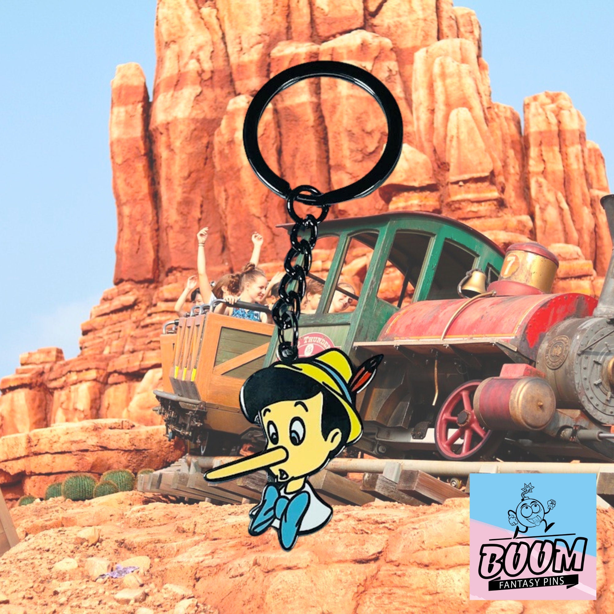 Porte-clés – Pinocchio du film Pinocchio de Disney Fantasy