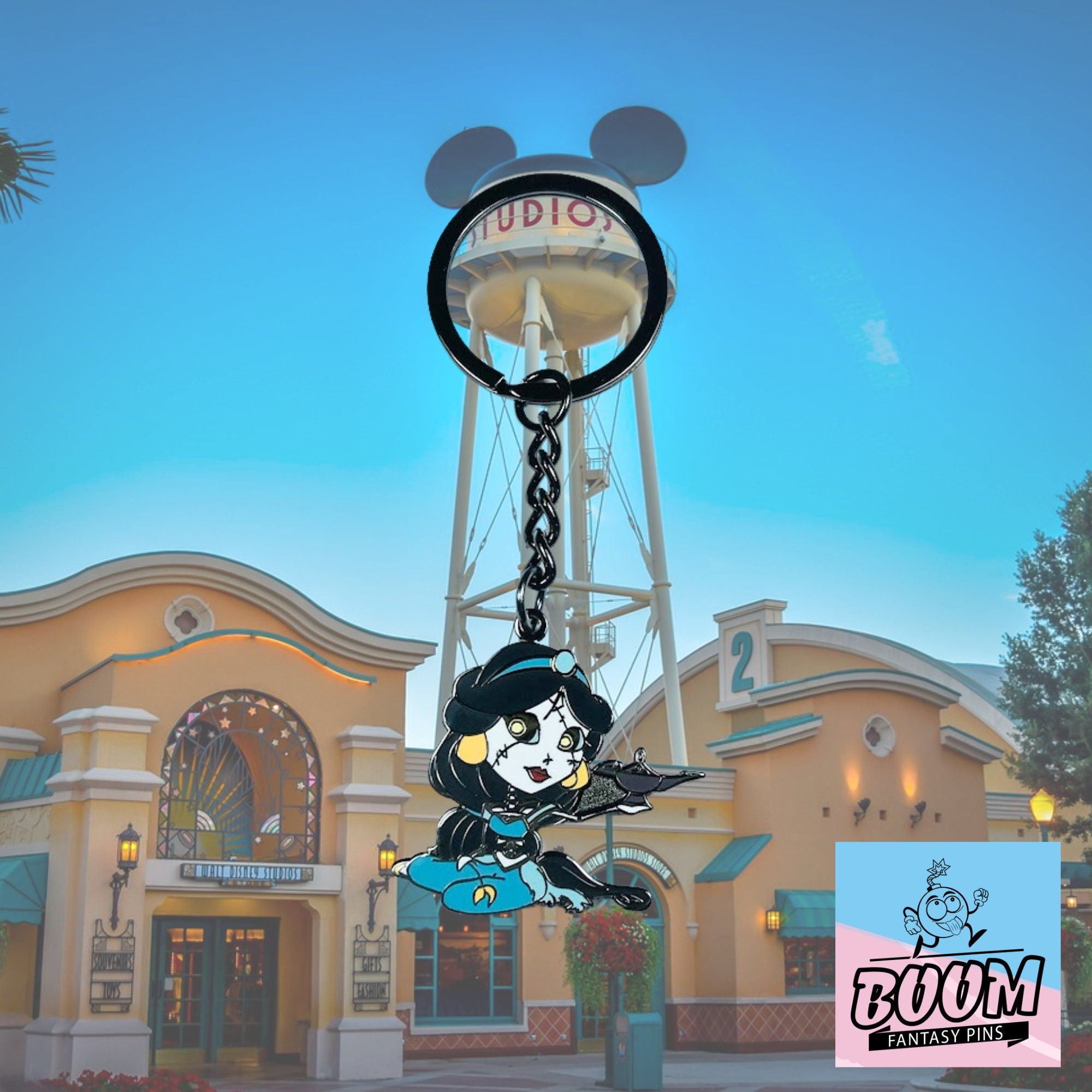 Llavero – Princesa Jazmín de Aladdin – Disney Fantasy