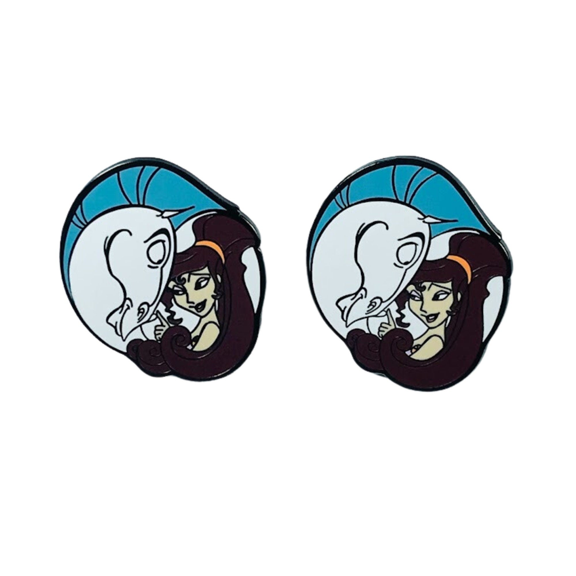 Boutons de manchette – Mégara et Pégase d'Hercule – Disney Fantasy