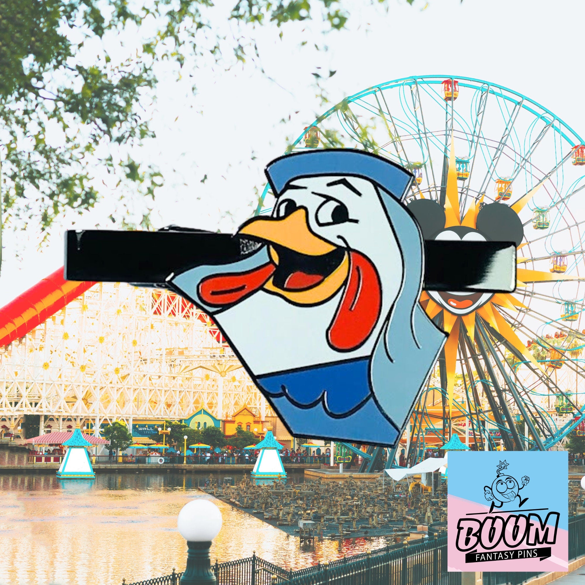 Pince à cravate – Lady Kluck de Robin des Bois – Disney Fantasy