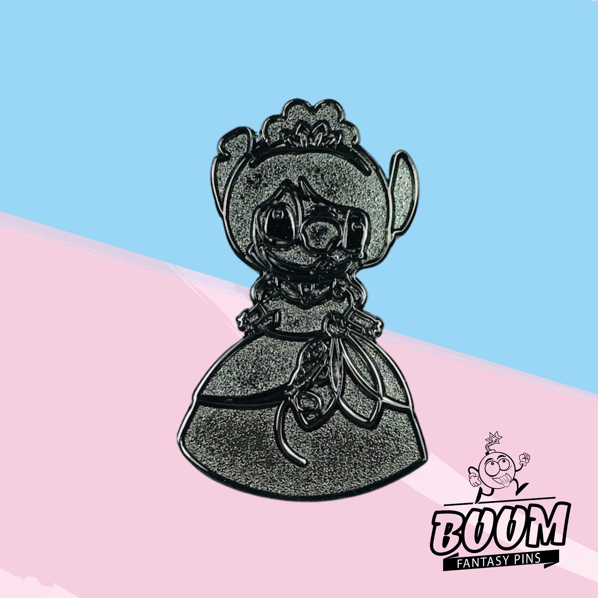 Pin's – Stitch en Tiana de Lilo &amp; Stitch – Disney Fantasy