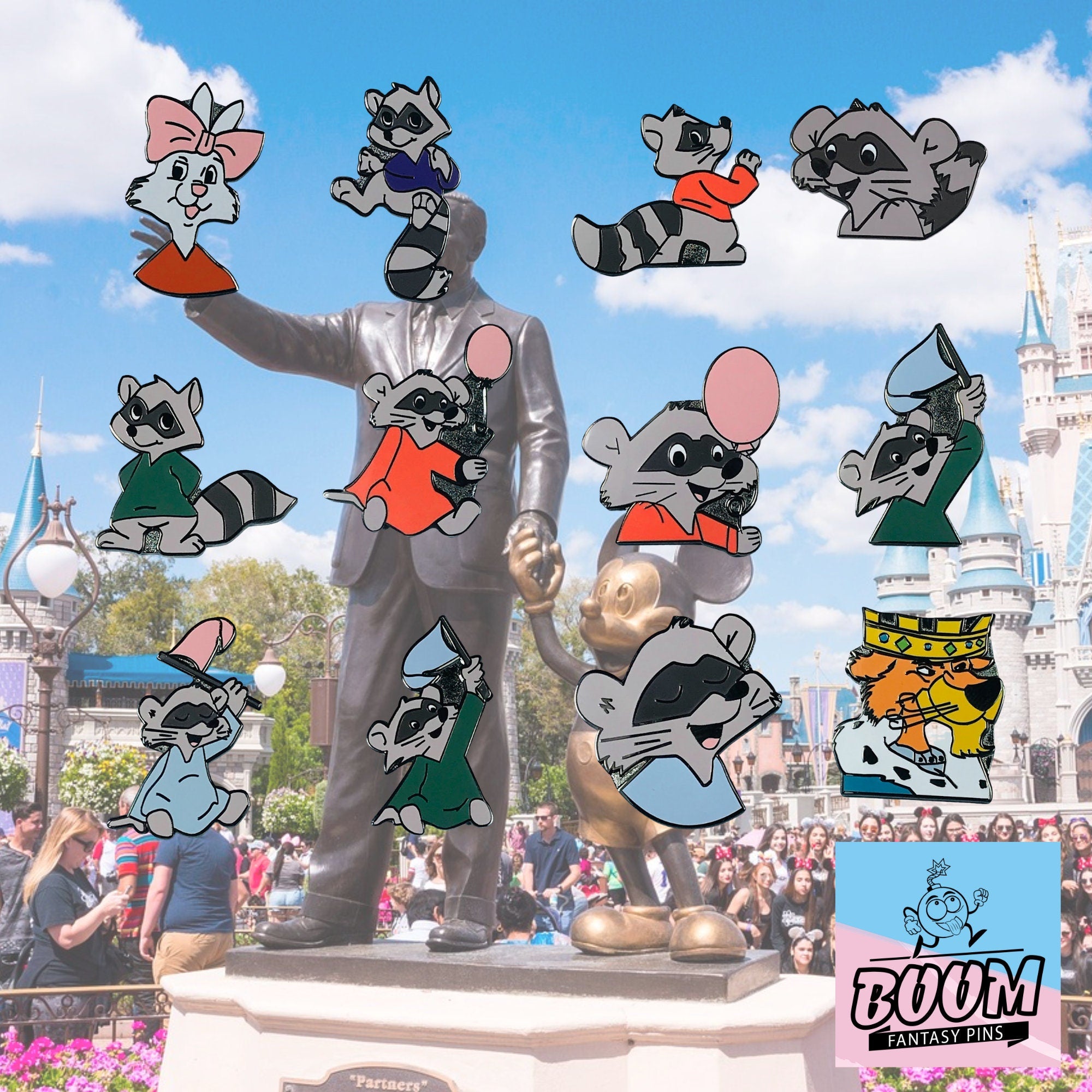 Pin's – Robin des Bois du film Robin des Bois – Disney Fantasy