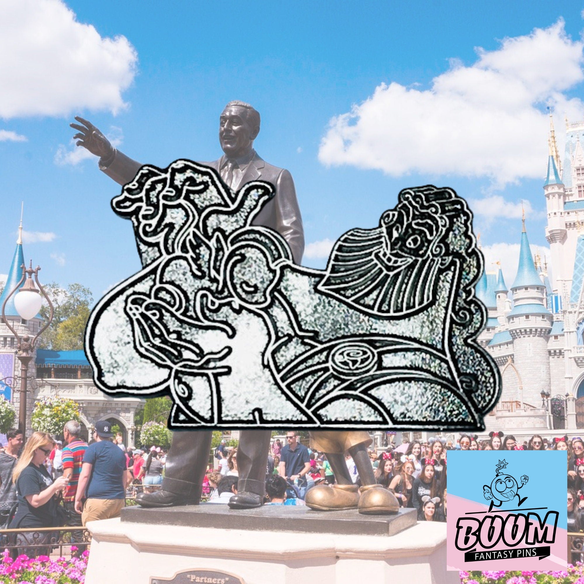 Pin's – Zeus et Pégase d'Hercule – Disney Fantasy
