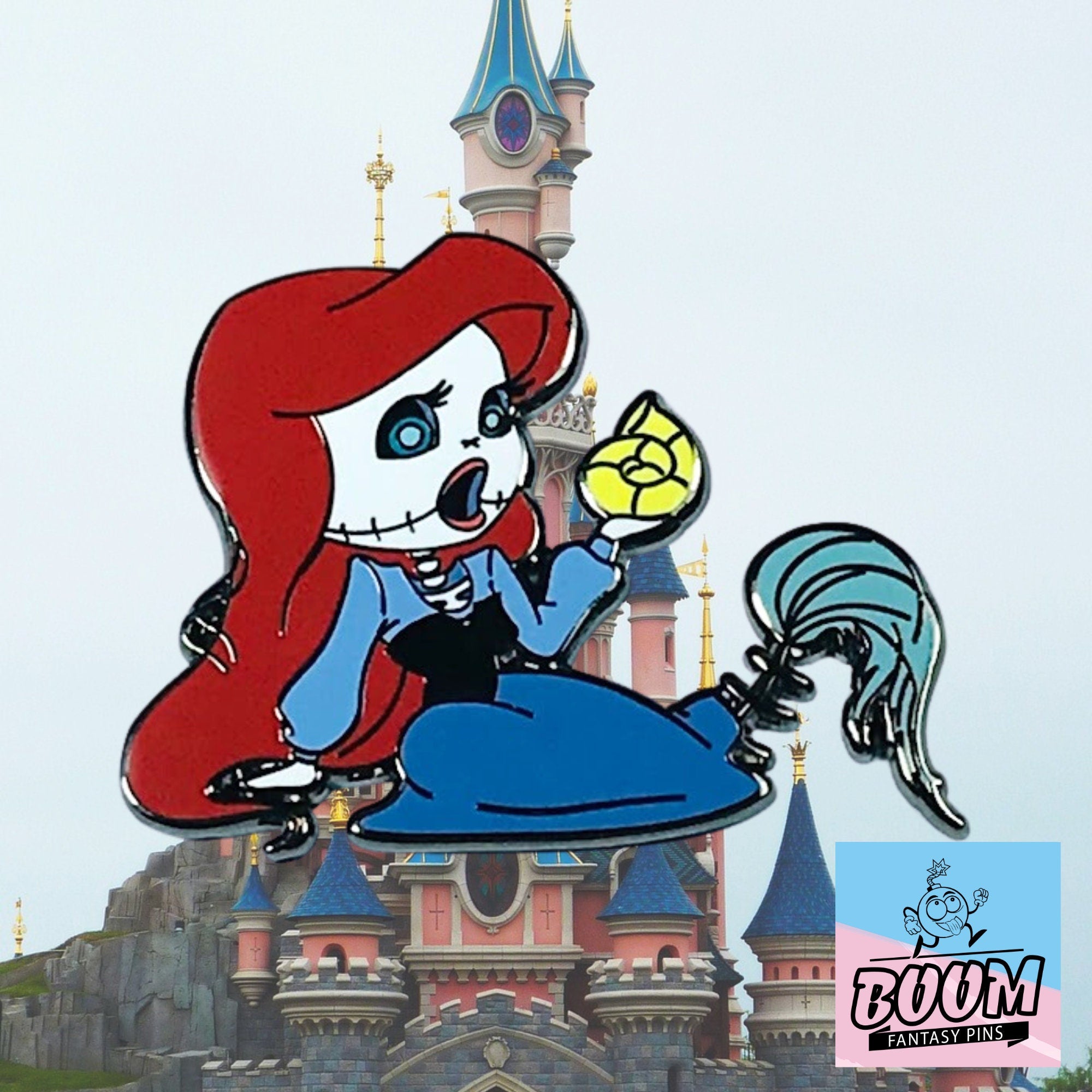 Pin – Ariel como zombi de La Sirenita – Disney Fantasy