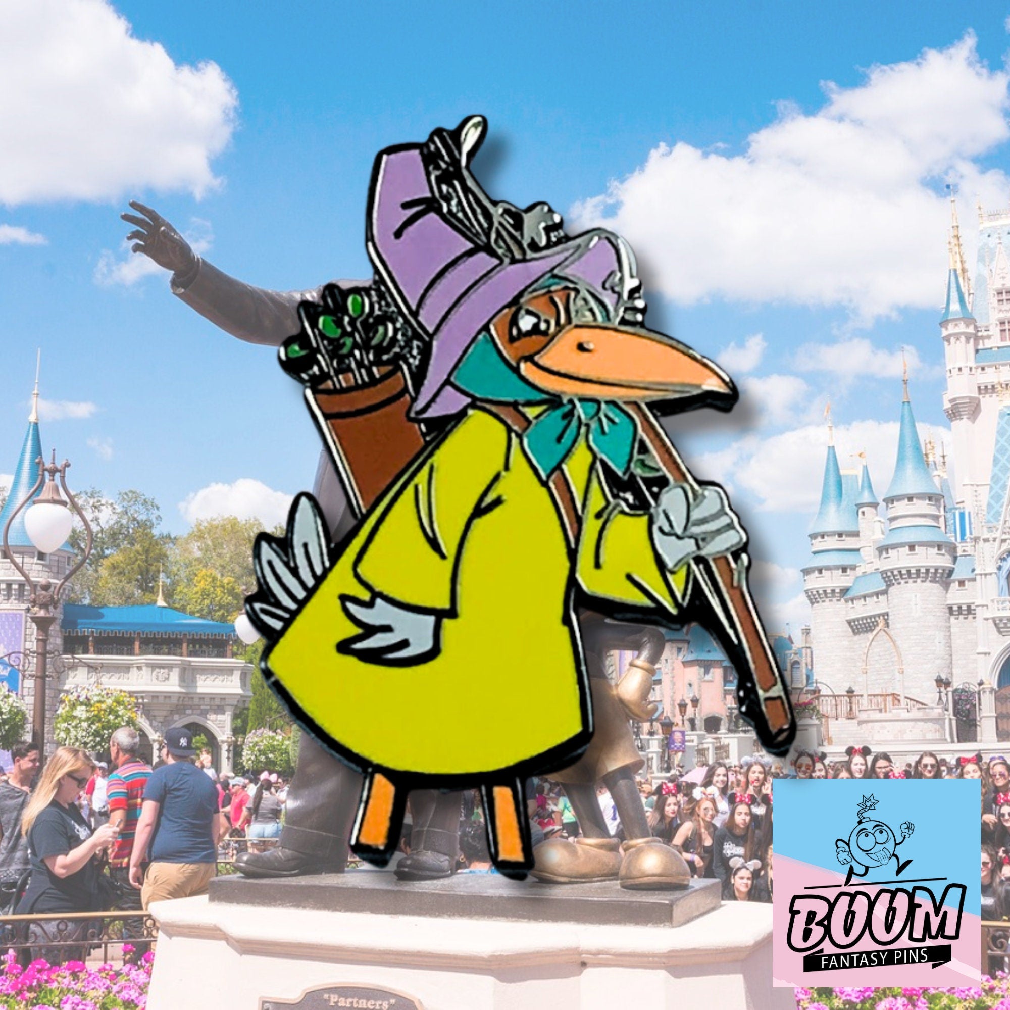 Pin – Bird from Robin Hood Disney Fantasy