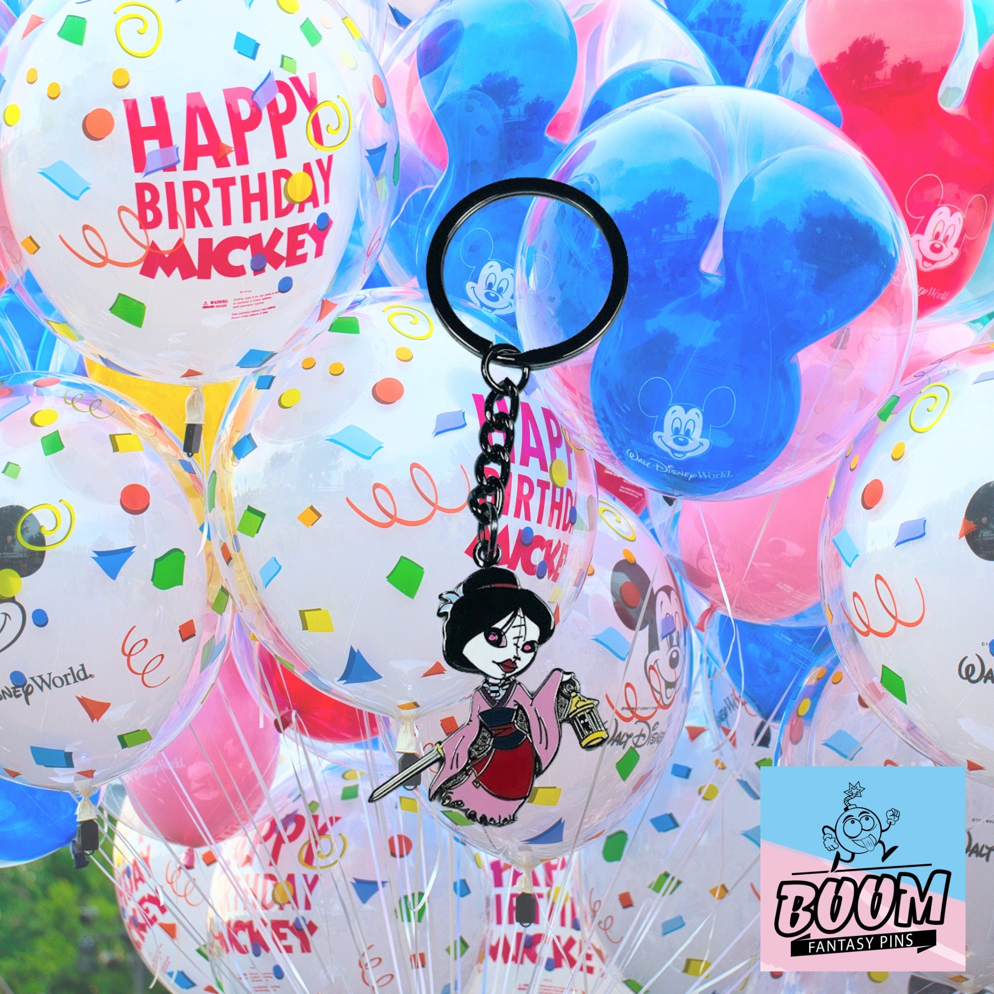 Porte-clés – Mulan du film Mulan – Disney Fantasy