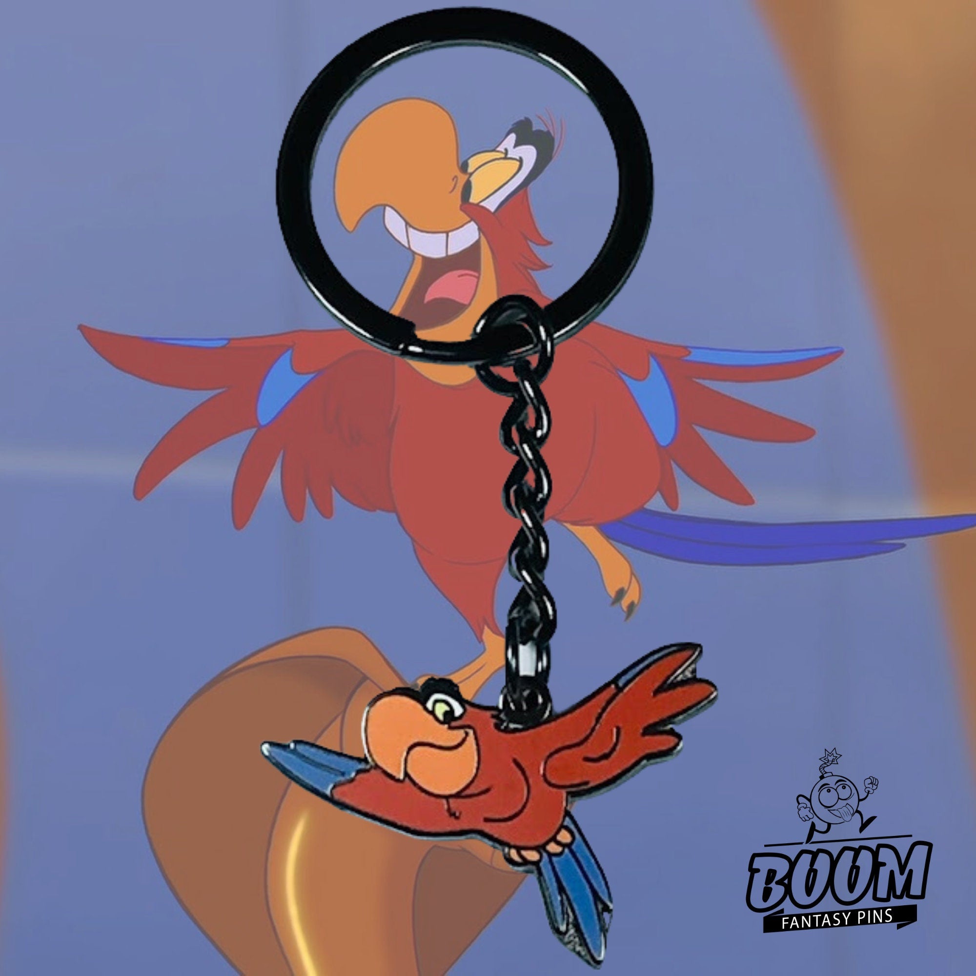 Porte-clés – Iago d'Aladdin – Disney Fantasy