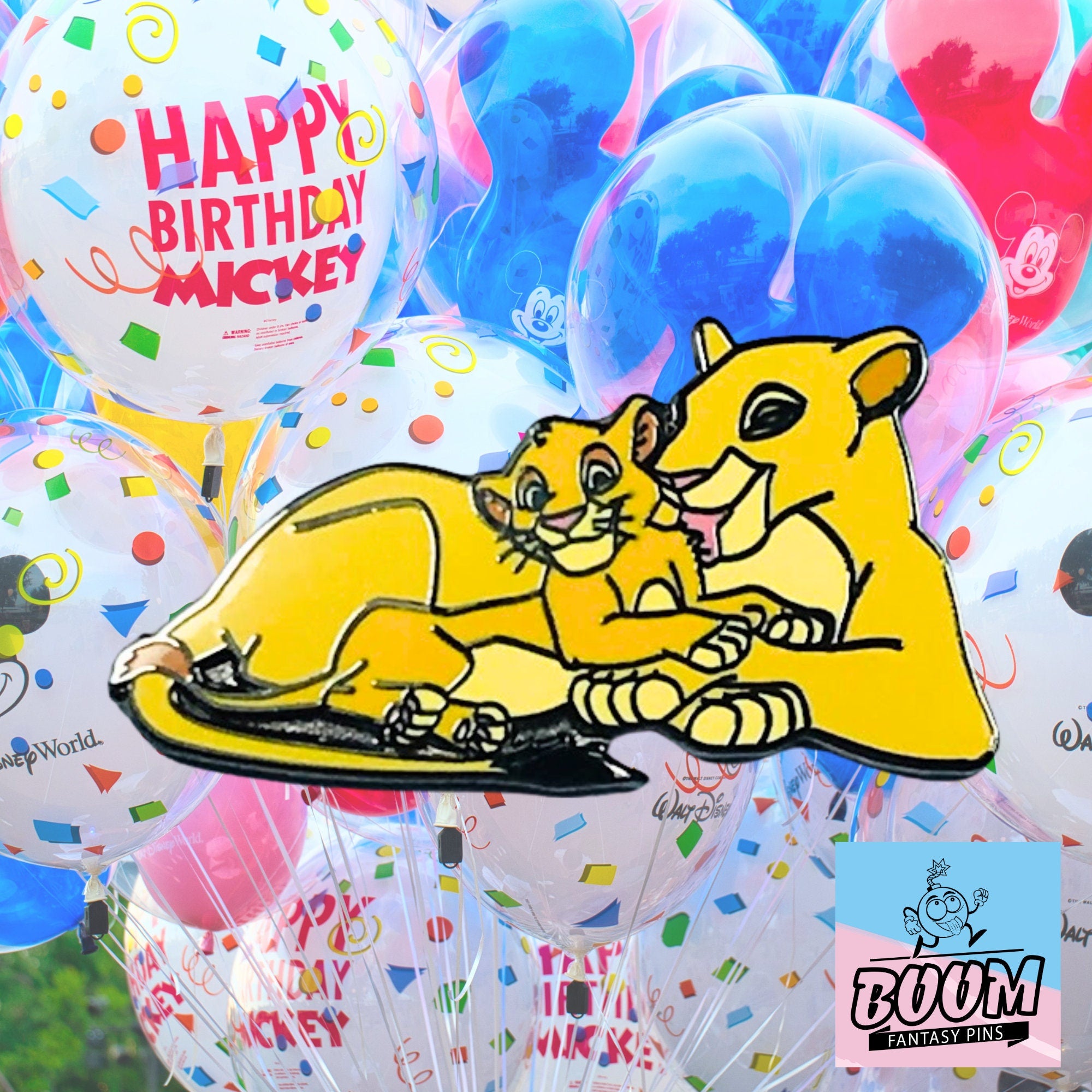 Pin's – Simba et Nala du Roi Lion – Disney Fantasy